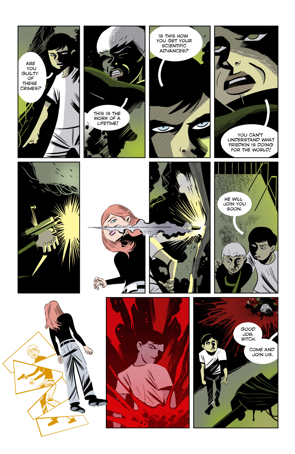 Read online Paranoia Killer comic -  Issue #4 - 11