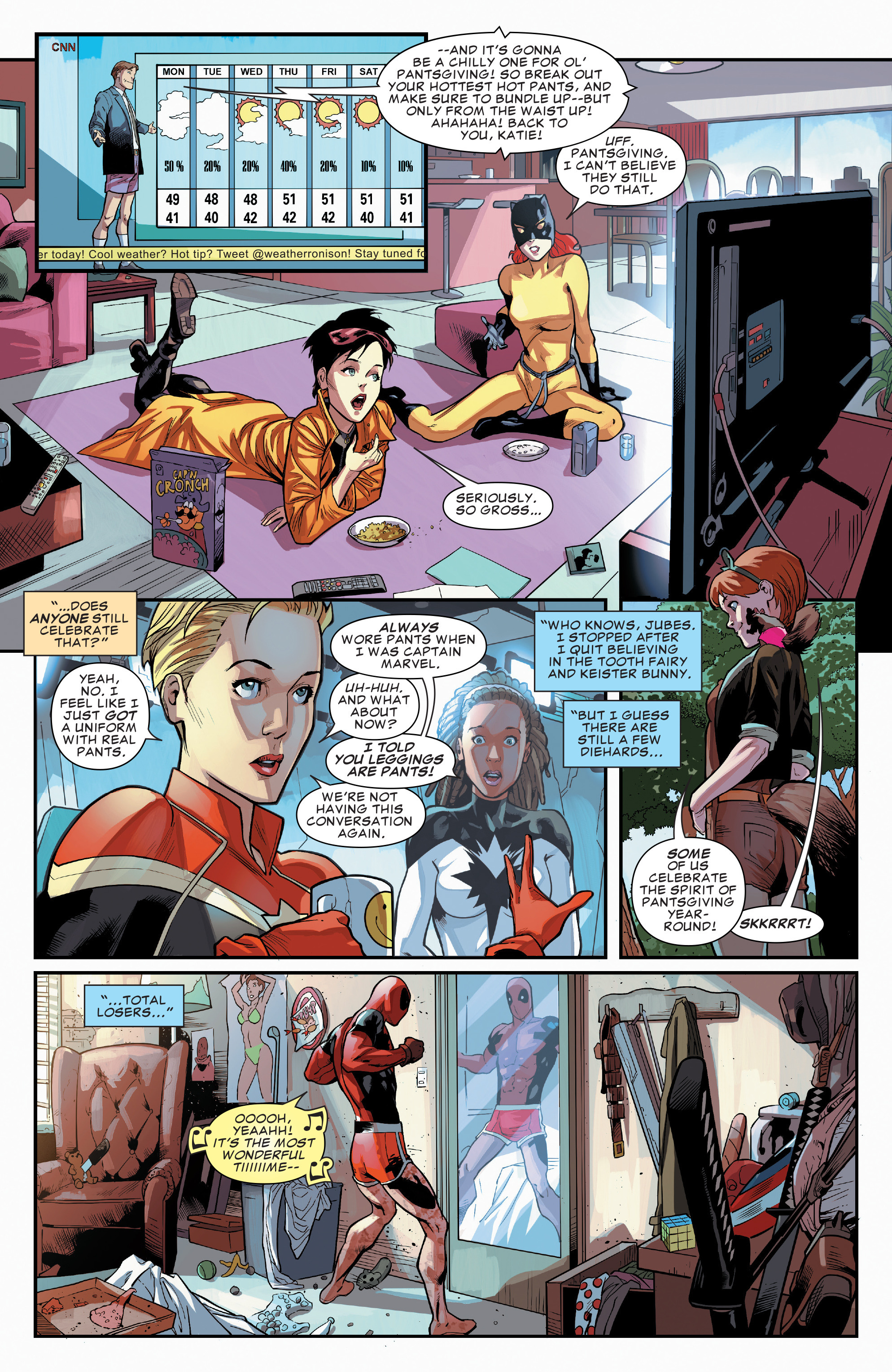 Read online Gwenpool Holiday Special: Merry Mix-Up comic -  Issue # Full - 22