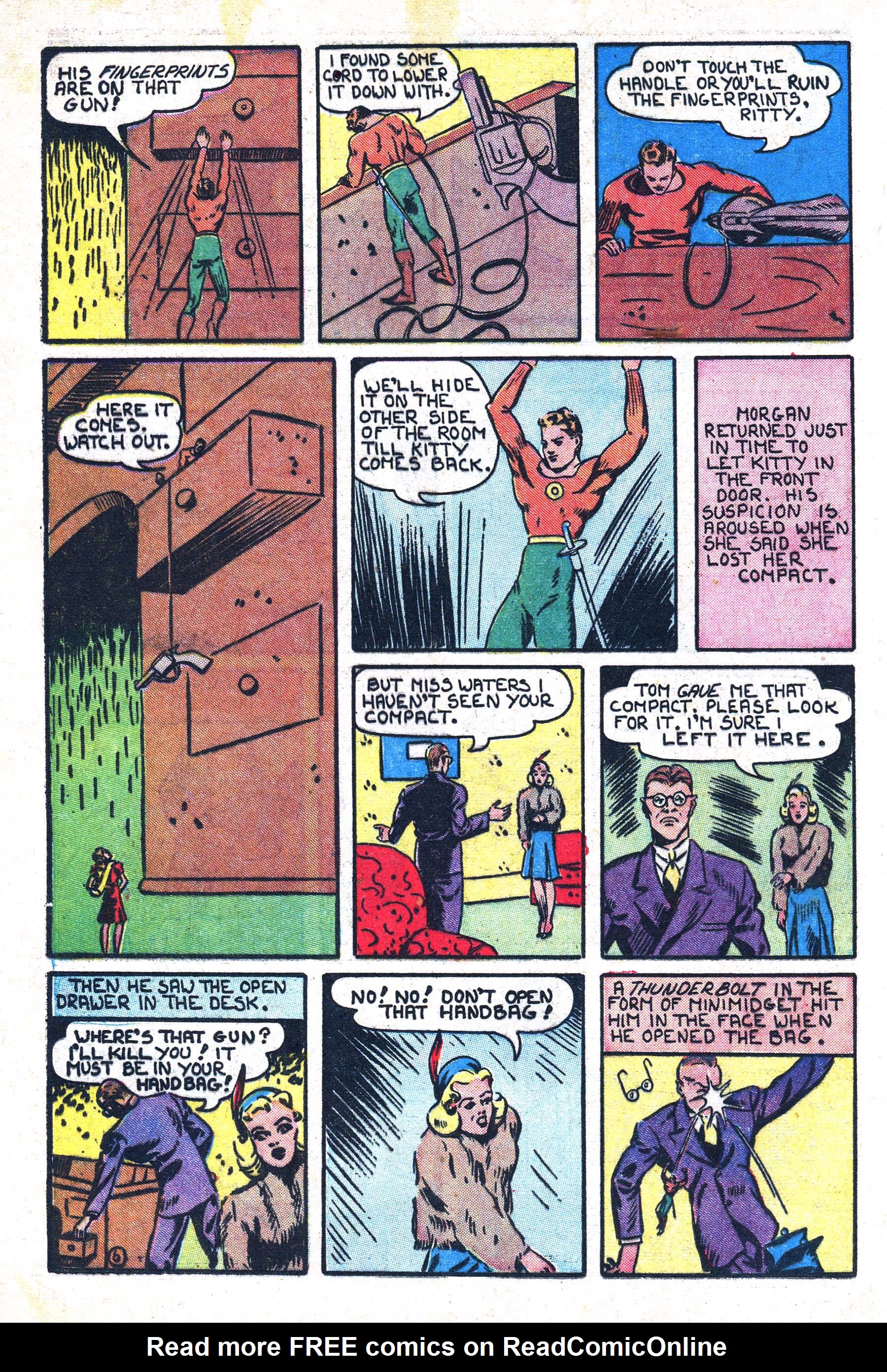 Read online Amazing Man Comics comic -  Issue #21 - 19