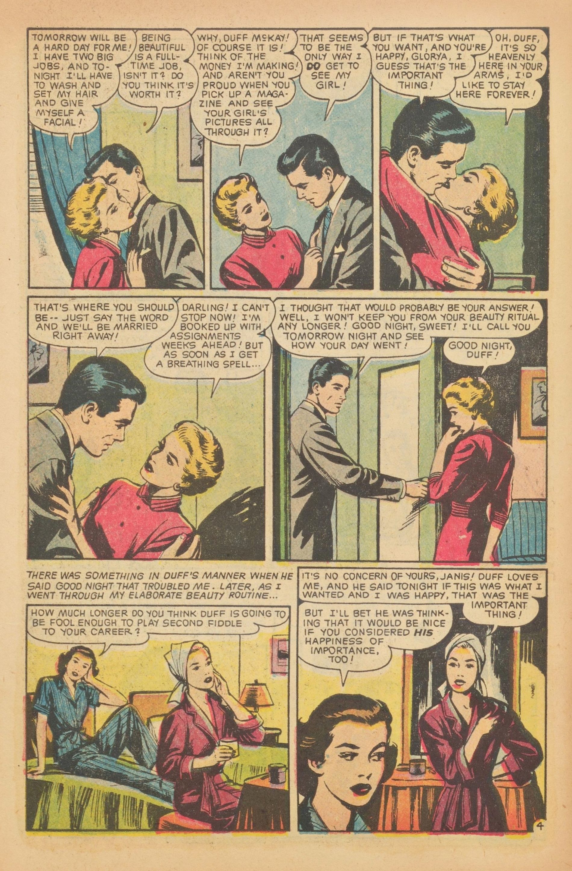 Read online Glamorous Romances comic -  Issue #88 - 6