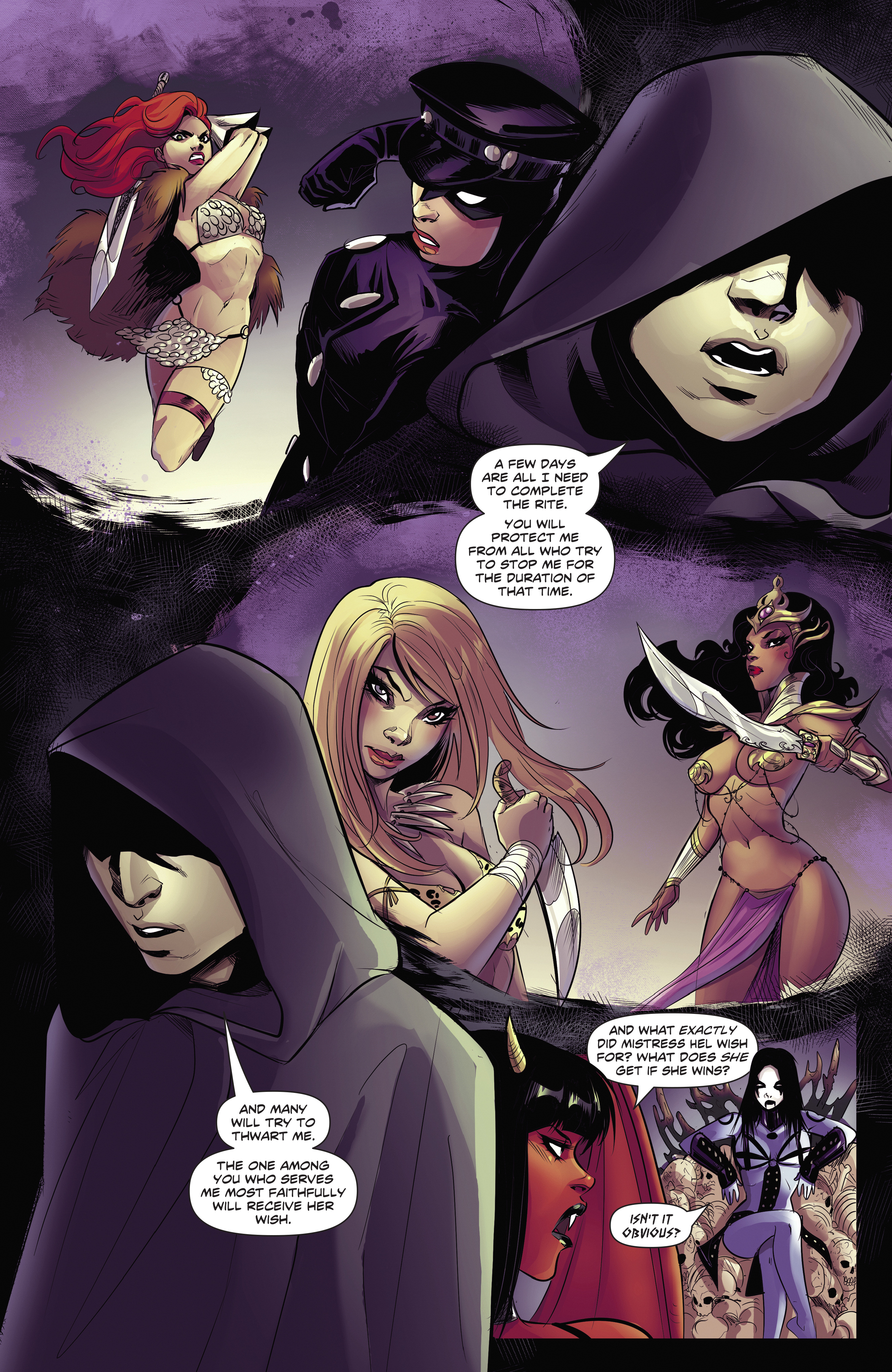 Read online Swords of Sorrow: Chaos! Prequel comic -  Issue # Full - 22