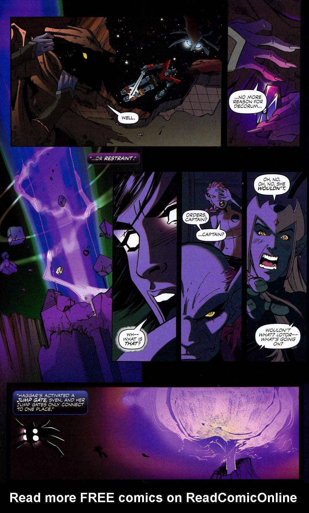 Read online Voltron: Defender of the Universe comic -  Issue #9 - 20