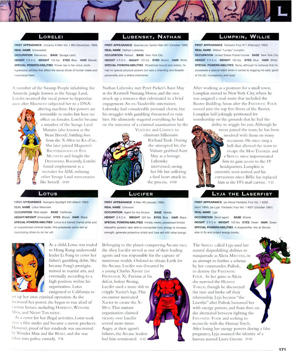 Read online The Marvel Encyclopedia comic -  Issue # TPB - 167