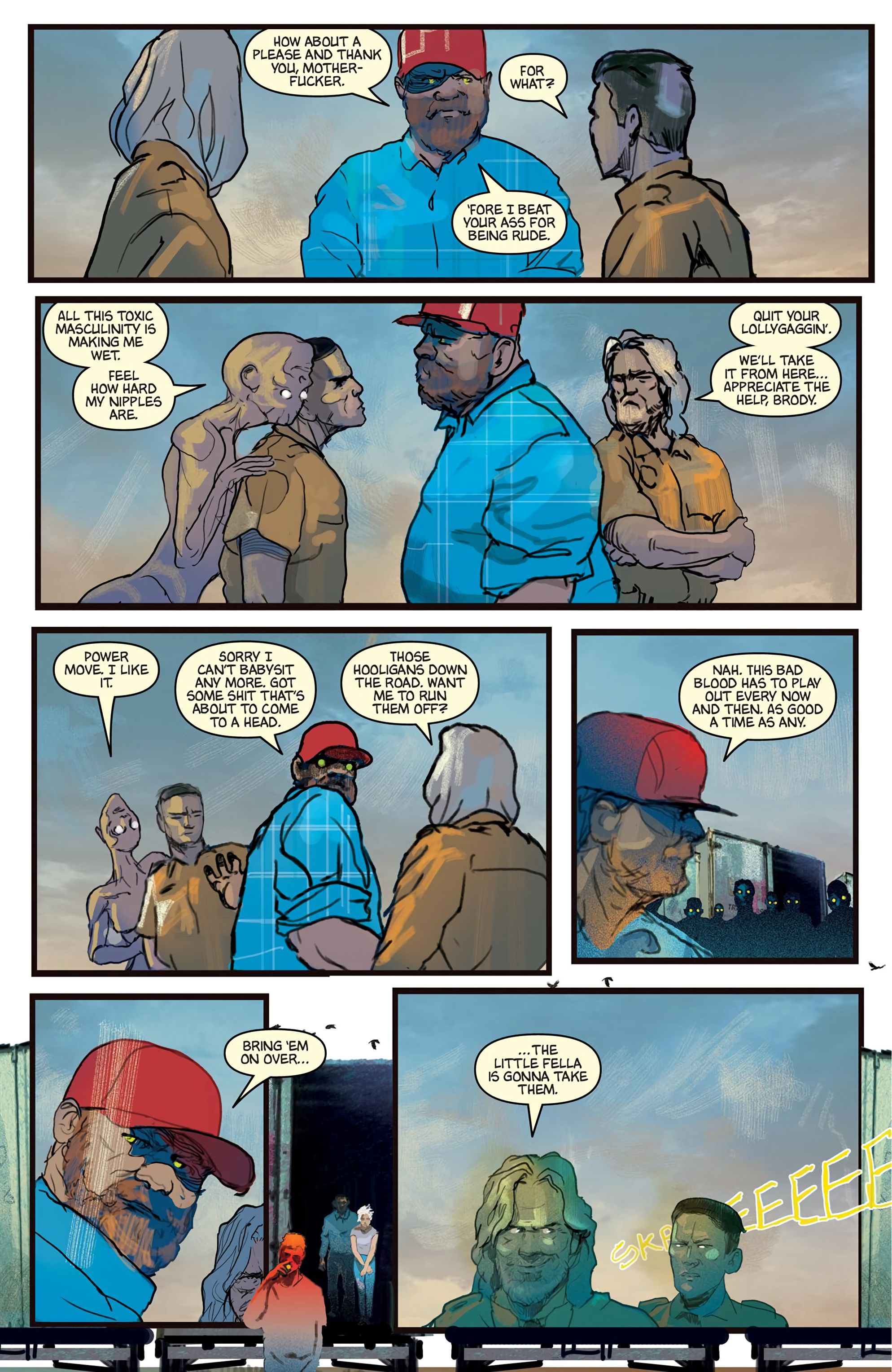 Read online Head Wounds: Sparrow comic -  Issue # TPB - 98