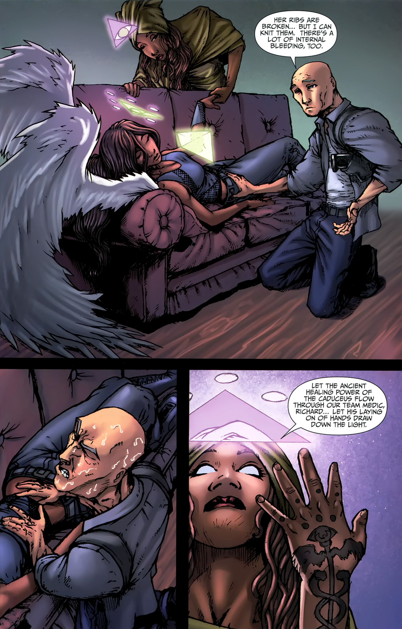 Read online L.A. Banks' Vampire Huntress: Dawn and Darkness comic -  Issue #2 - 21