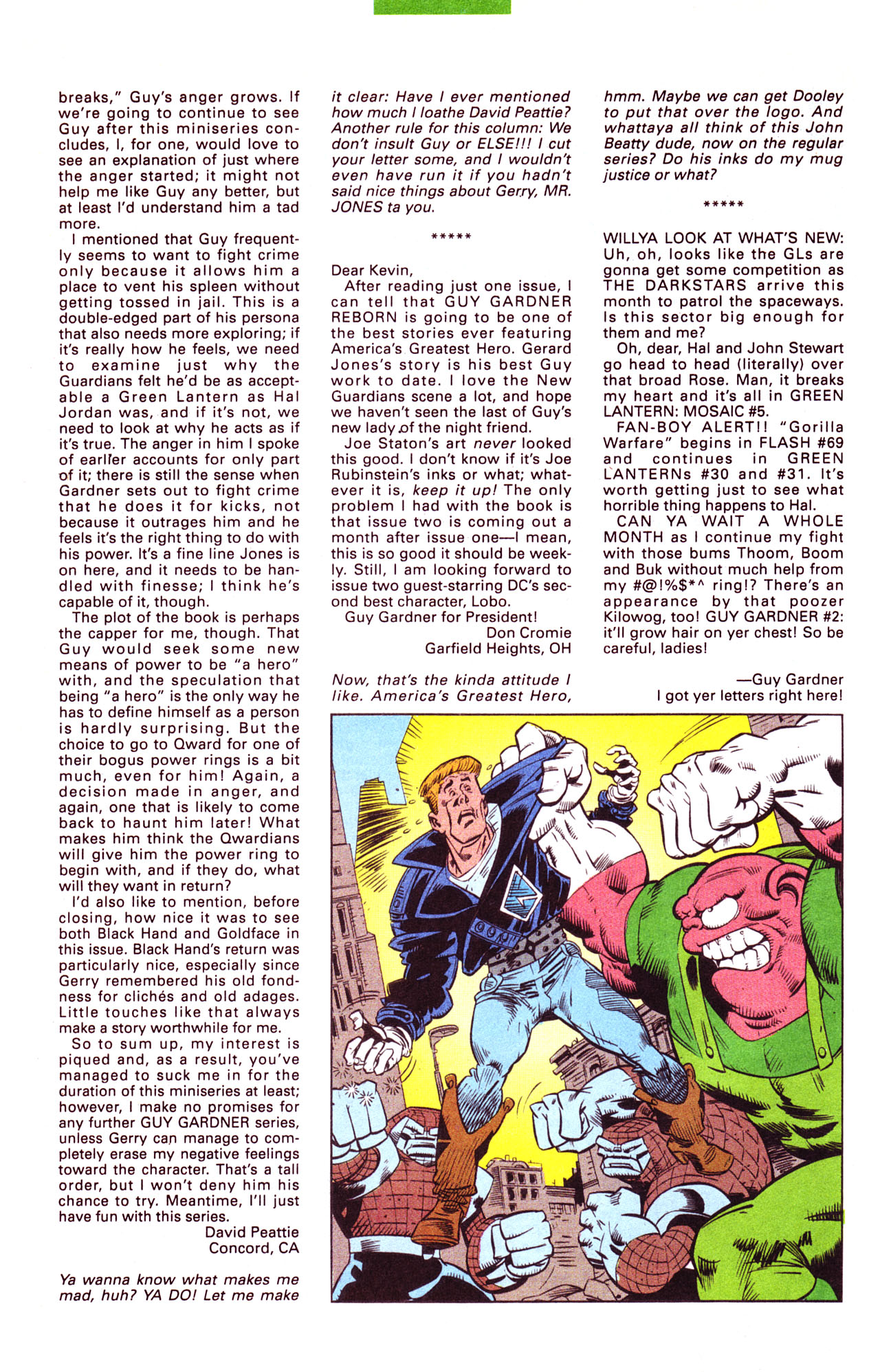 Read online Guy Gardner comic -  Issue #1 - 33