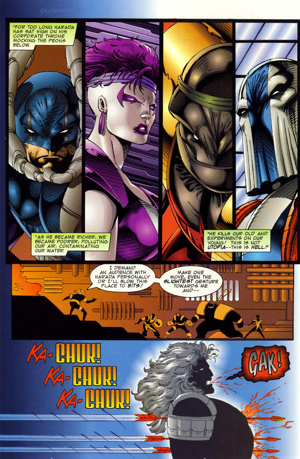 Read online Deathmate comic -  Issue # Proloque - 22