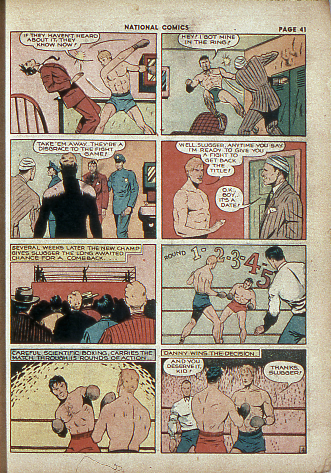 Read online National Comics comic -  Issue #5 - 44