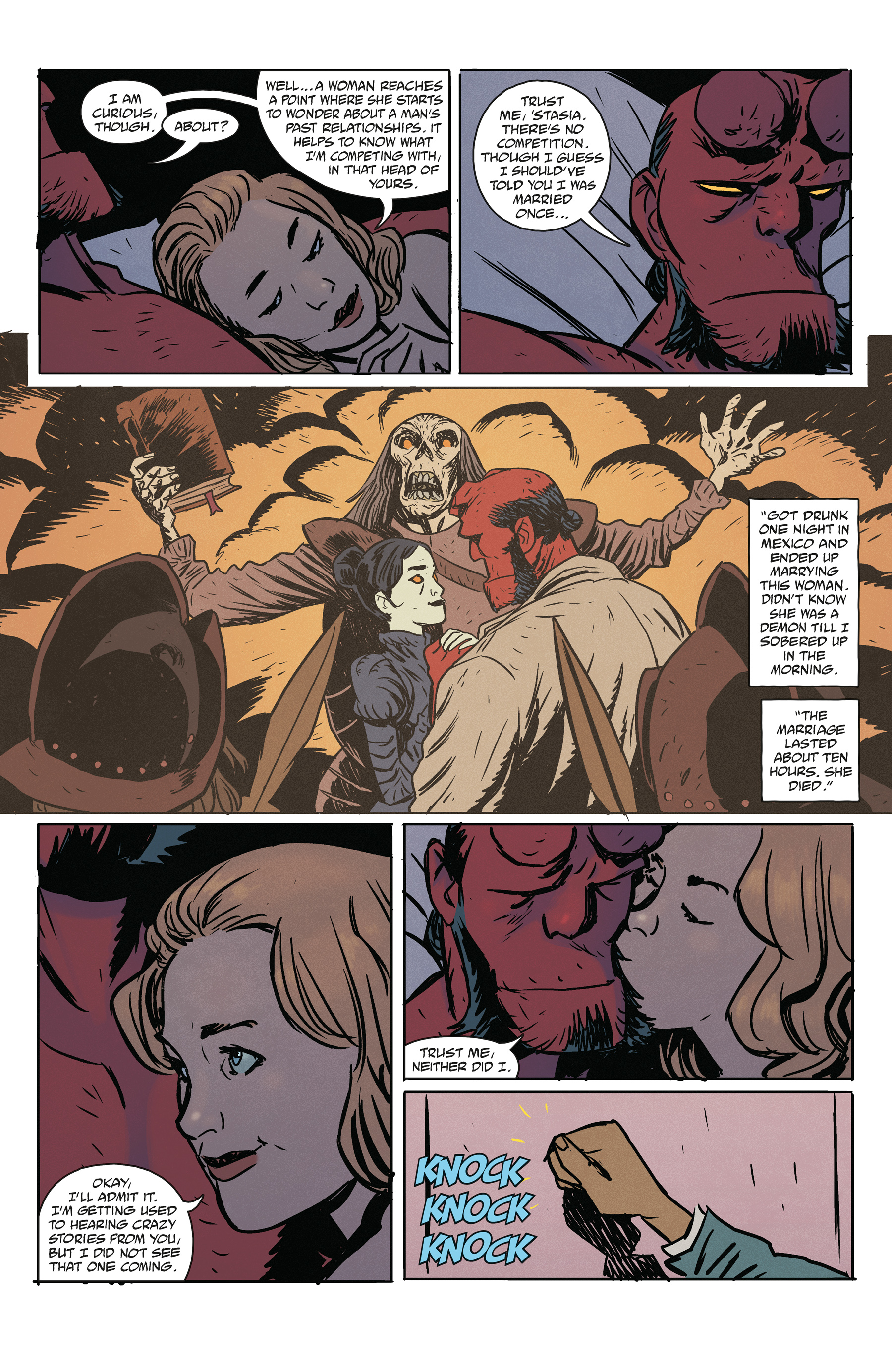 Read online Hellboy in Love comic -  Issue #5 - 5