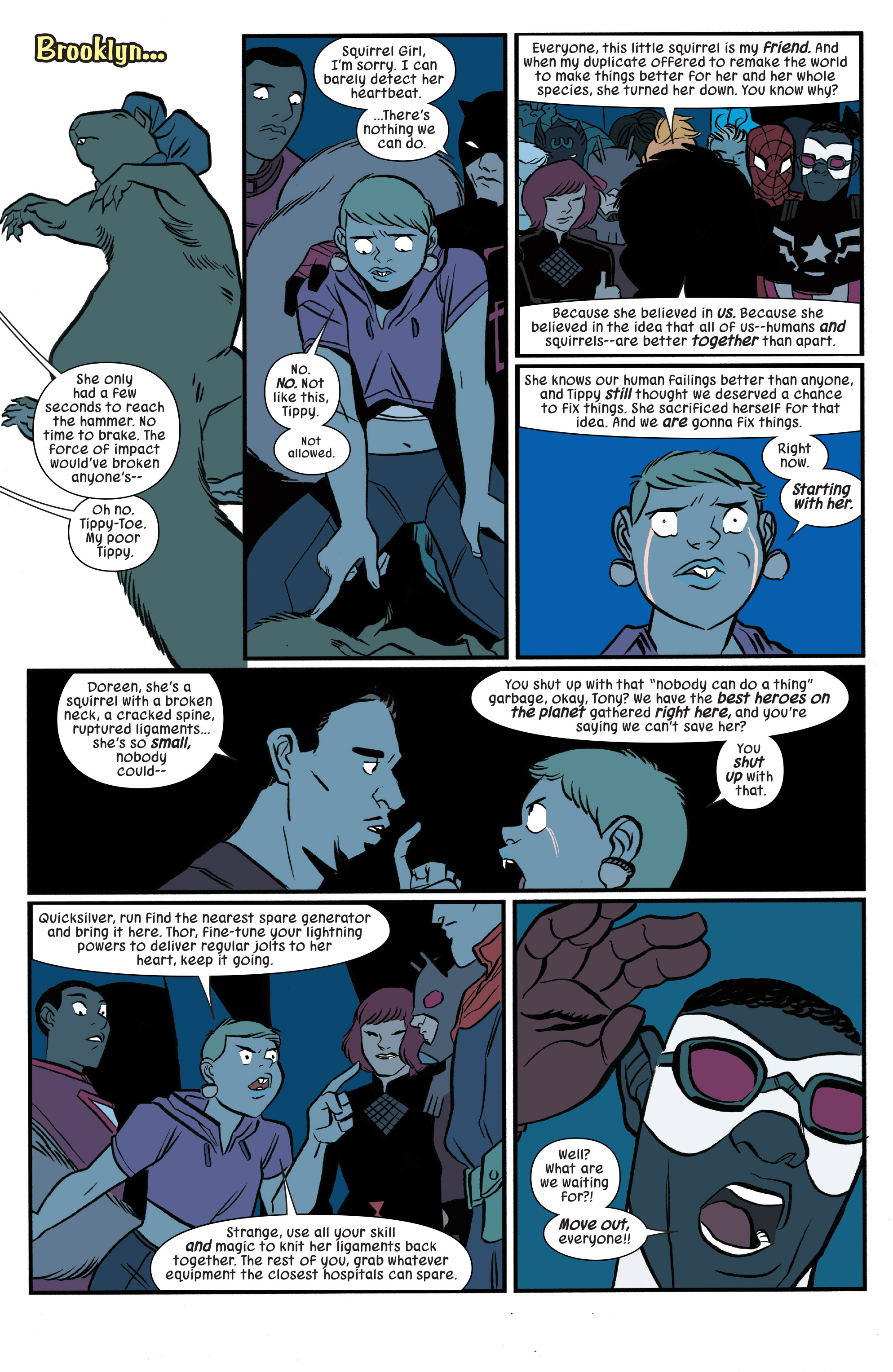 Read online The Unbeatable Squirrel Girl Beats Up the Marvel Universe comic -  Issue # TPB - 96