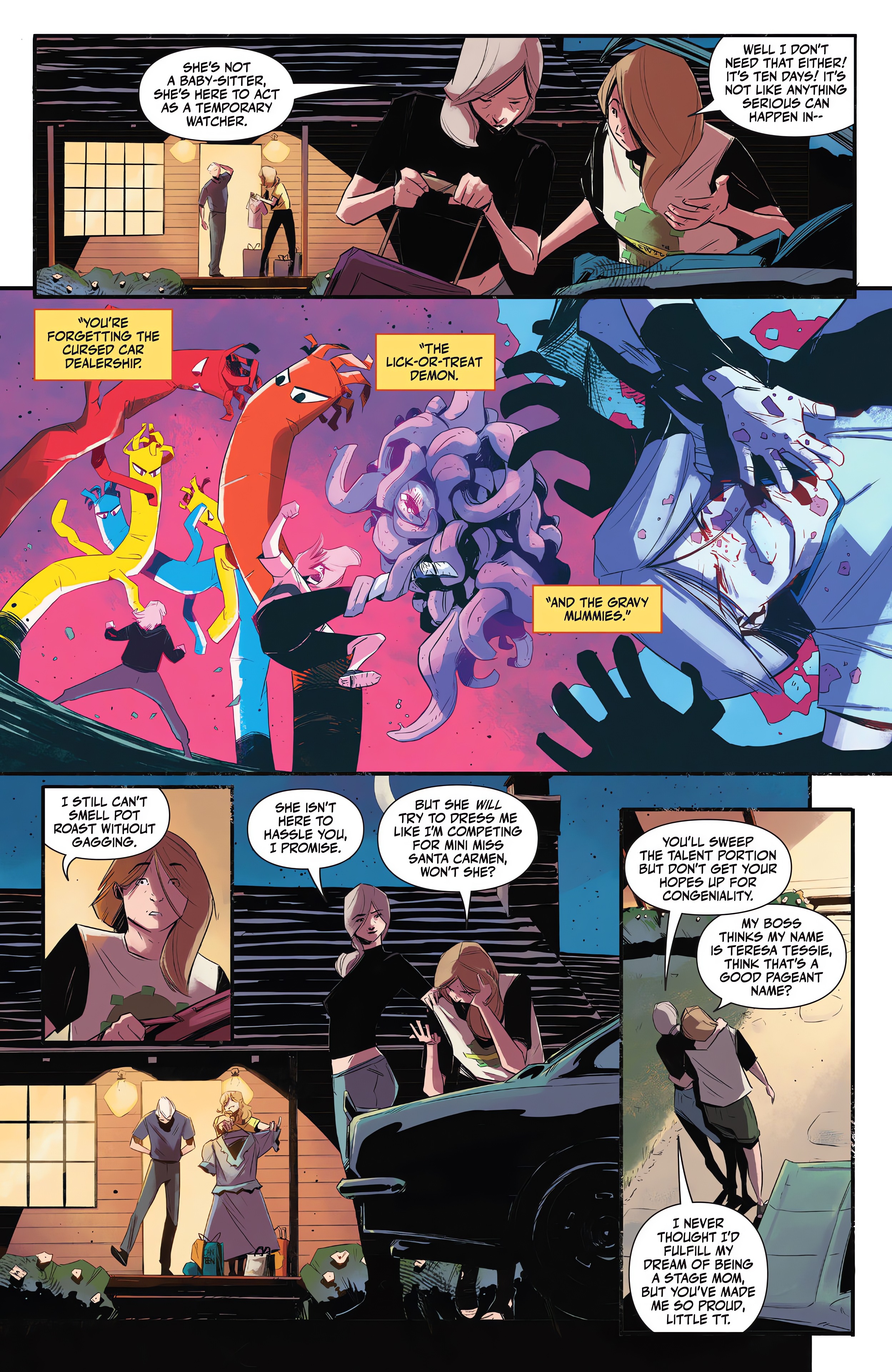 Read online Buffy the Last Vampire Slayer (2023) comic -  Issue #1 - 9