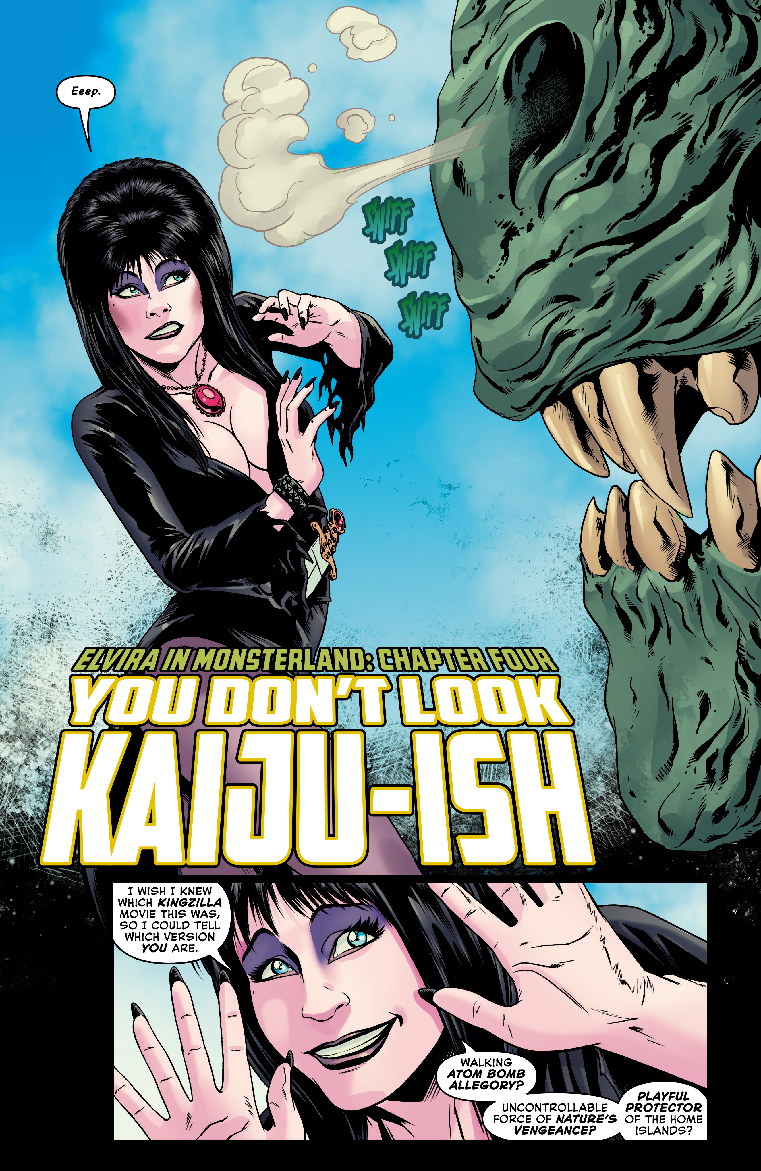 Read online Elvira in Monsterland comic -  Issue #4 - 6