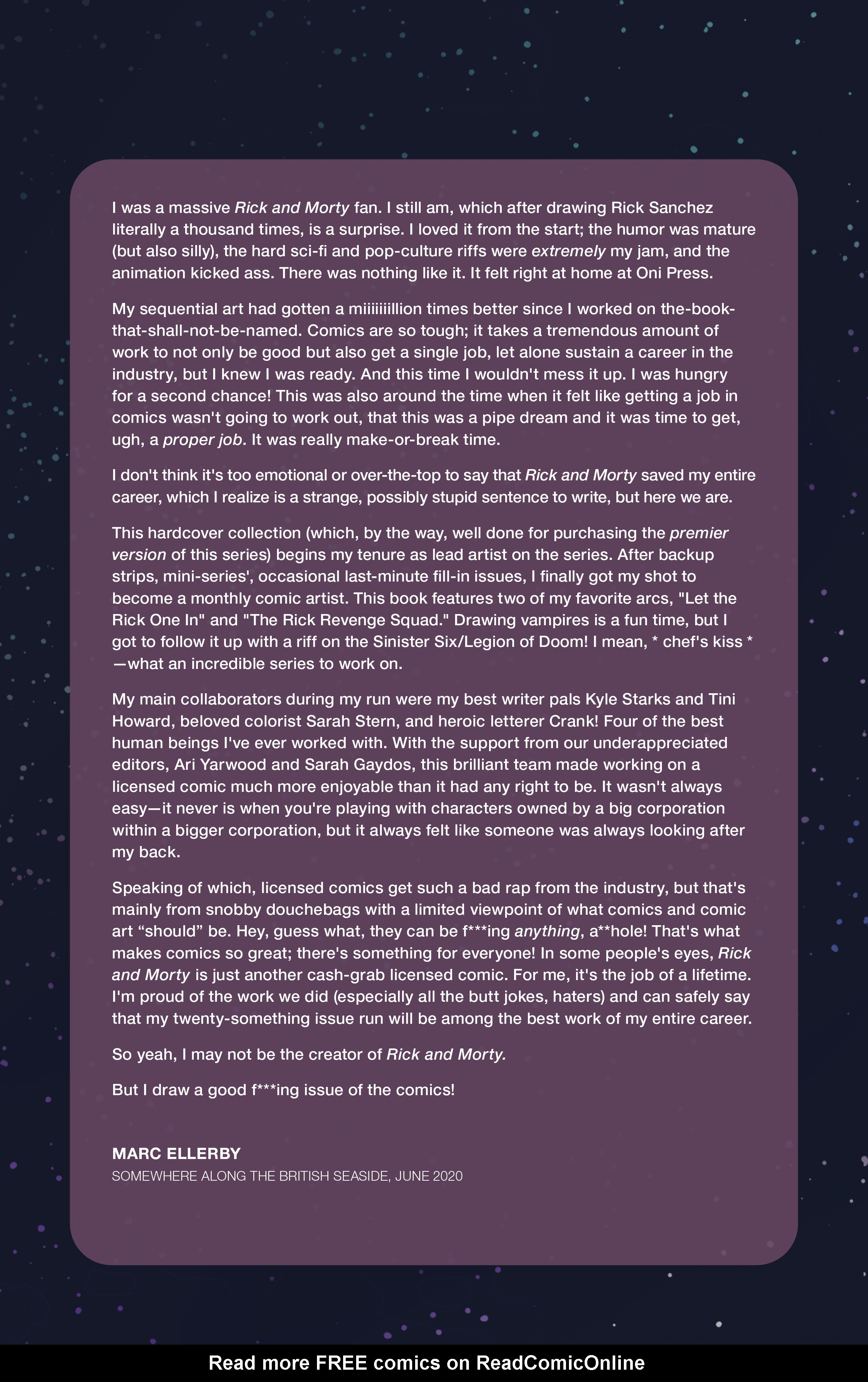 Read online Rick and Morty Deluxe Edition comic -  Issue # TPB 6 (Part 1) - 6