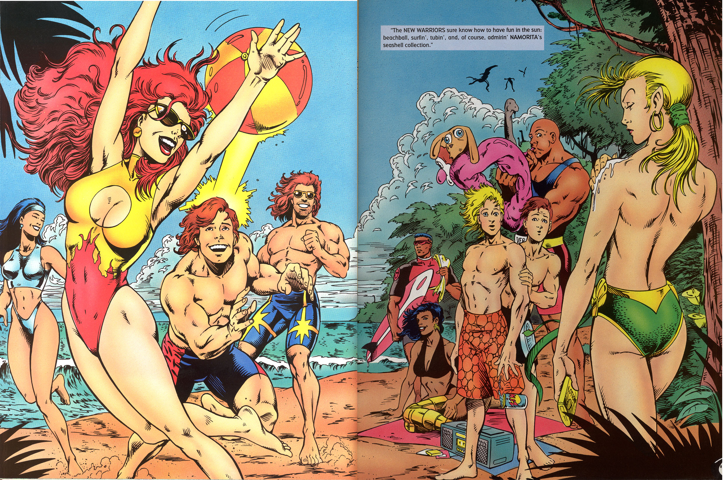 Read online Marvel Swimsuit Special comic -  Issue #2 - 15