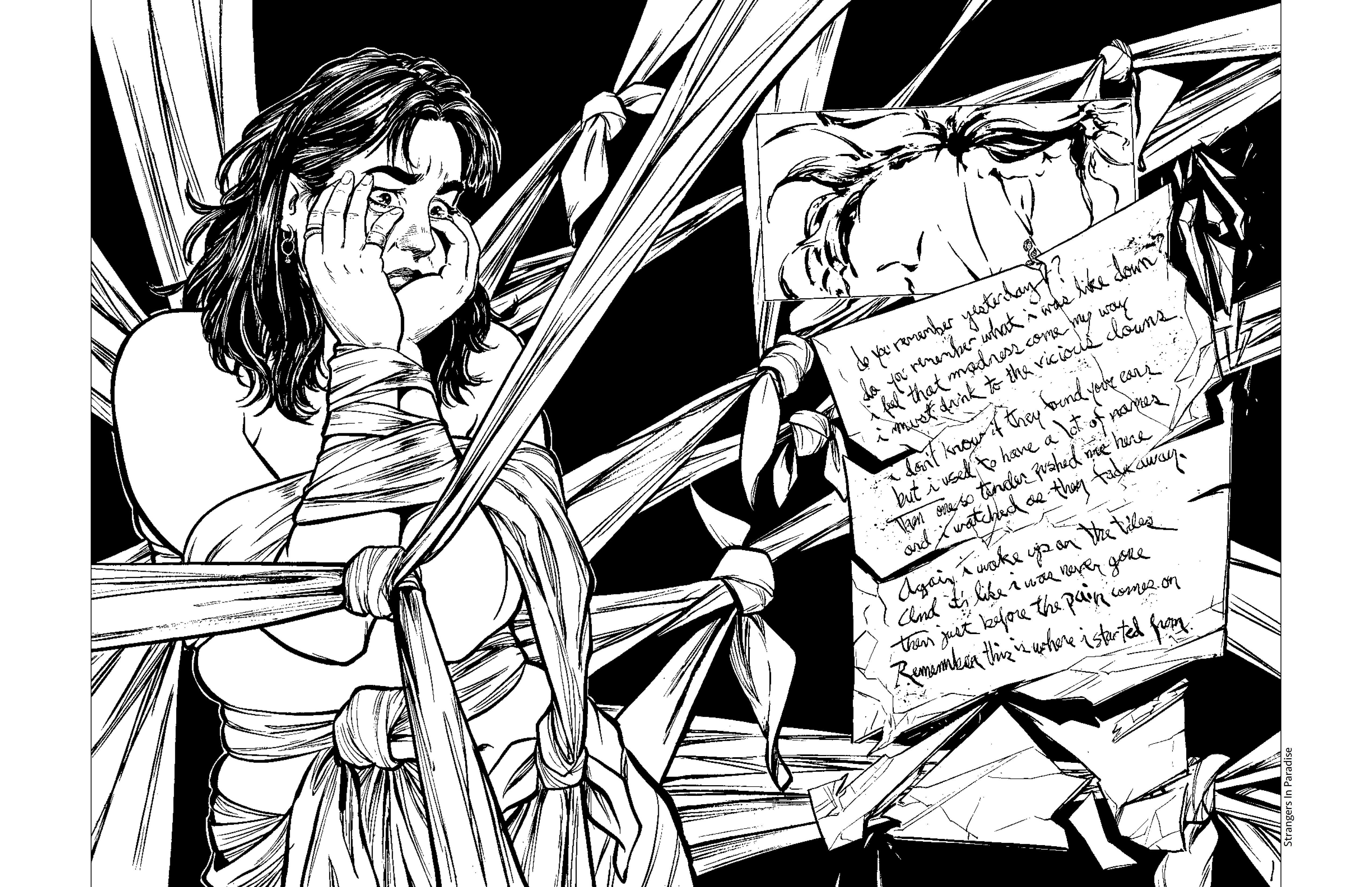 Read online Terry Moore after dark… comic -  Issue # TPB - 44
