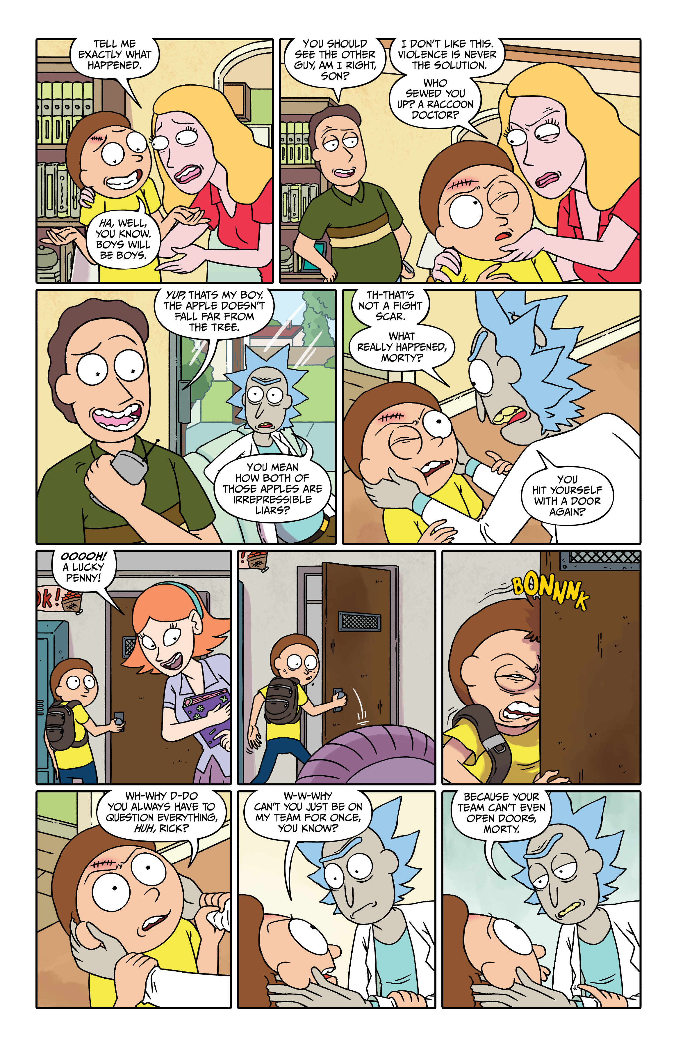 Read online Rick and Morty Deluxe Edition comic -  Issue # TPB 3 (Part 1) - 10