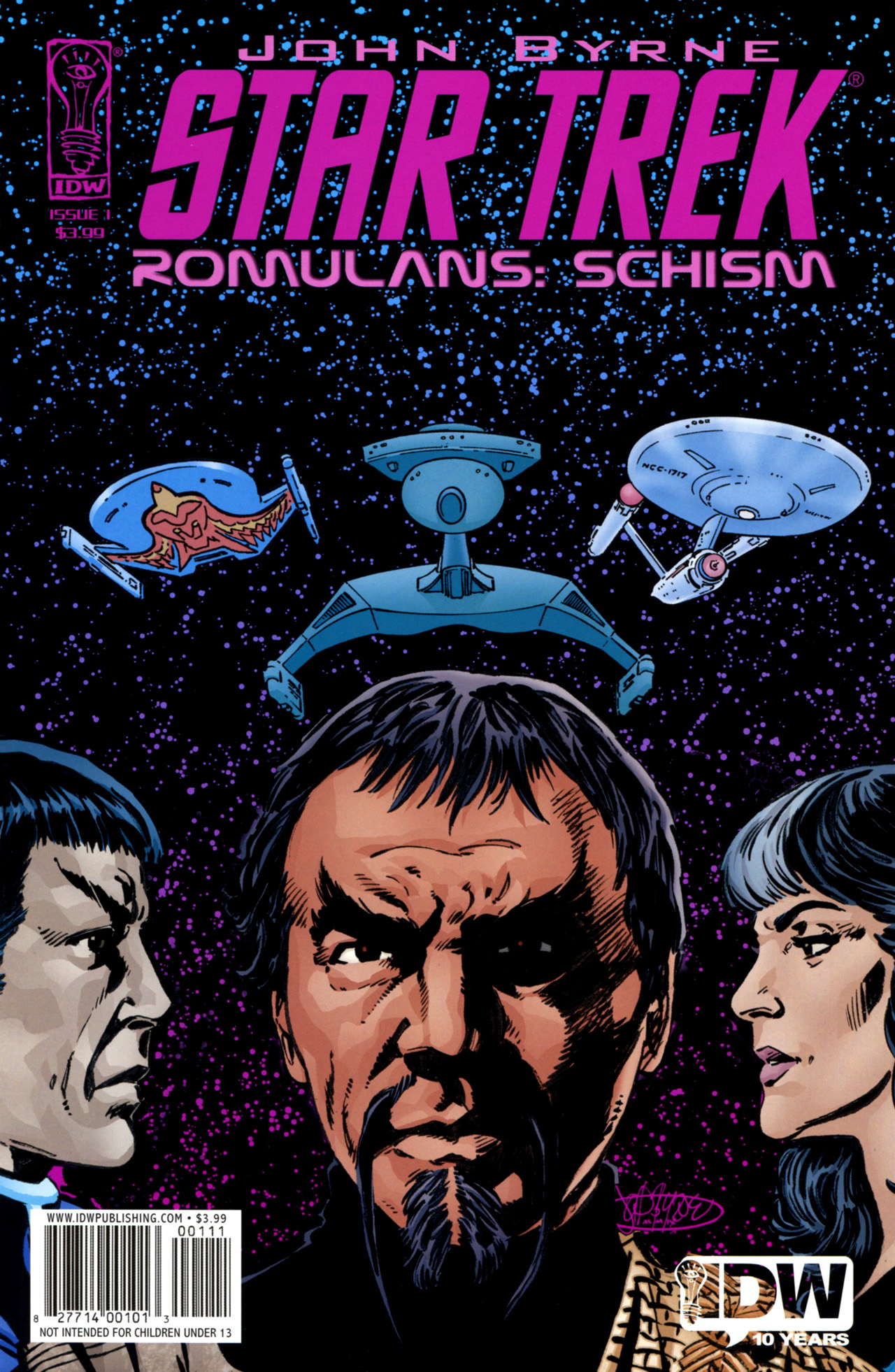 Read online Star Trek: Romulans Schism comic -  Issue #1 - 1