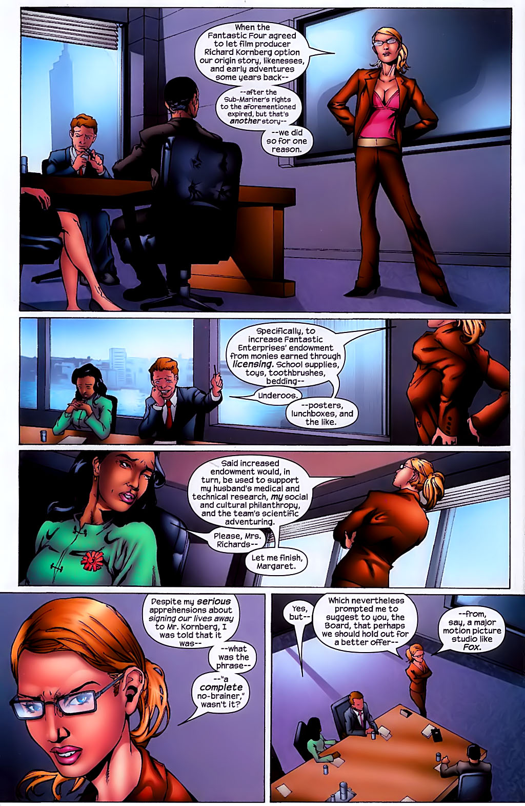 Read online Marvel Knights 4 comic -  Issue #19 - 8