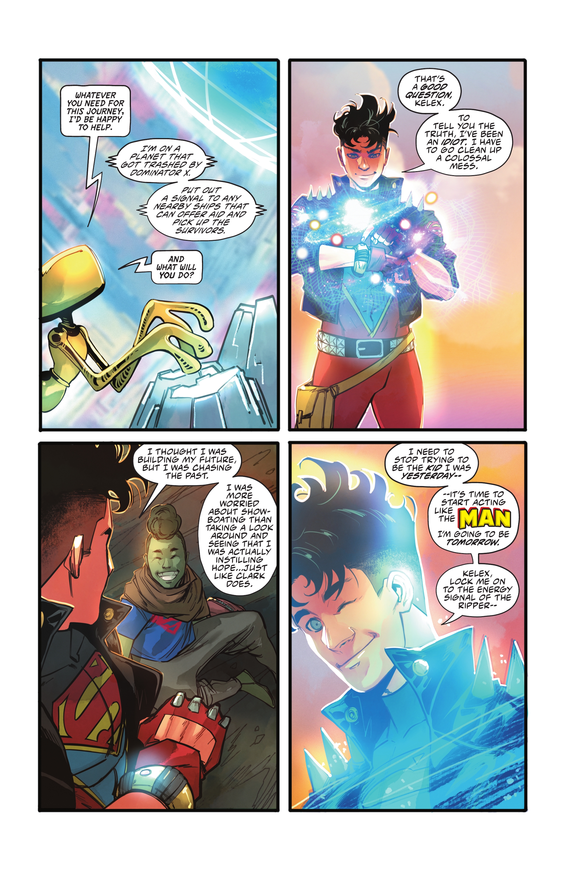 Read online Superboy: The Man Of Tomorrow comic -  Issue #5 - 10