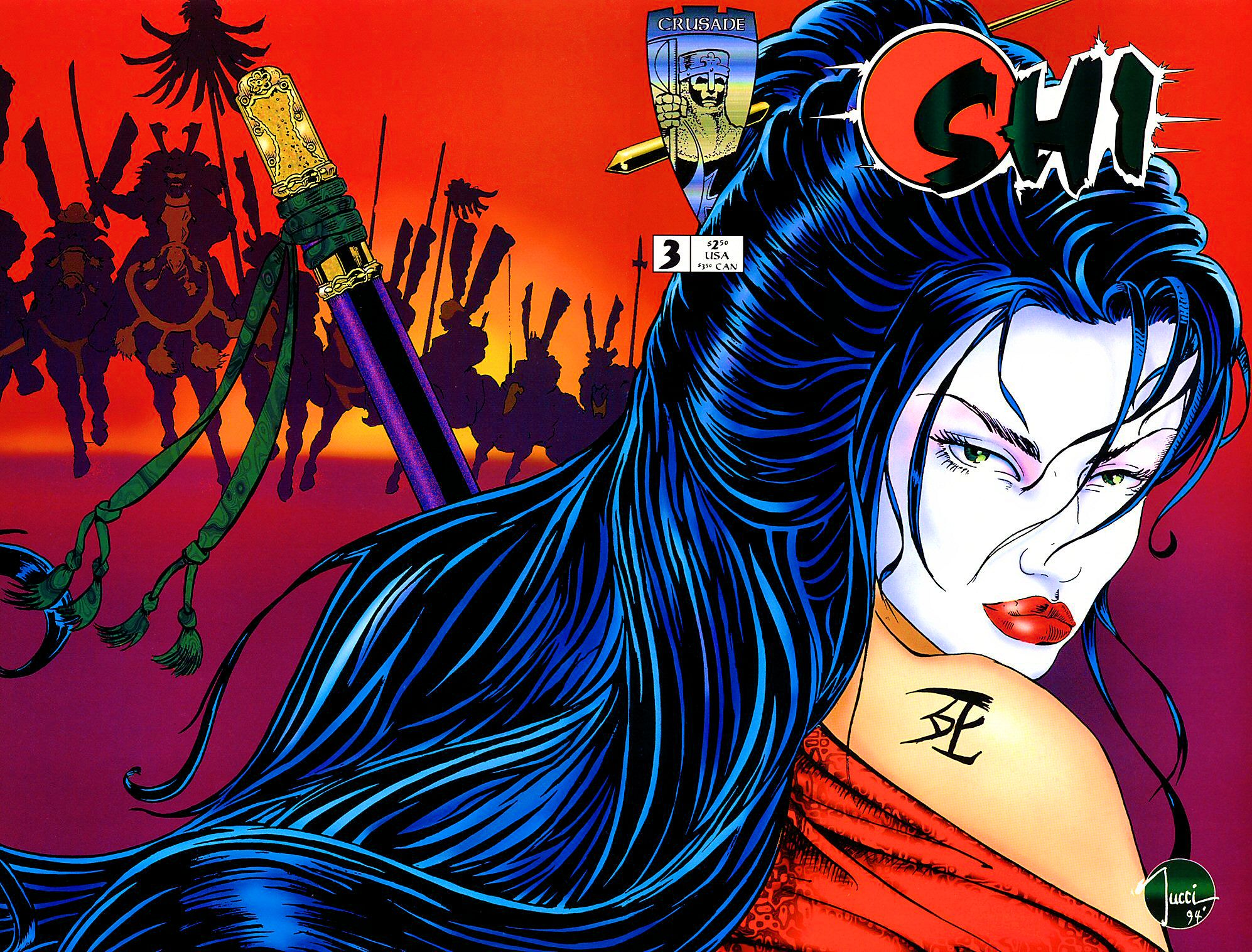 Read online Shi: The Way of the Warrior comic -  Issue #3 - 1