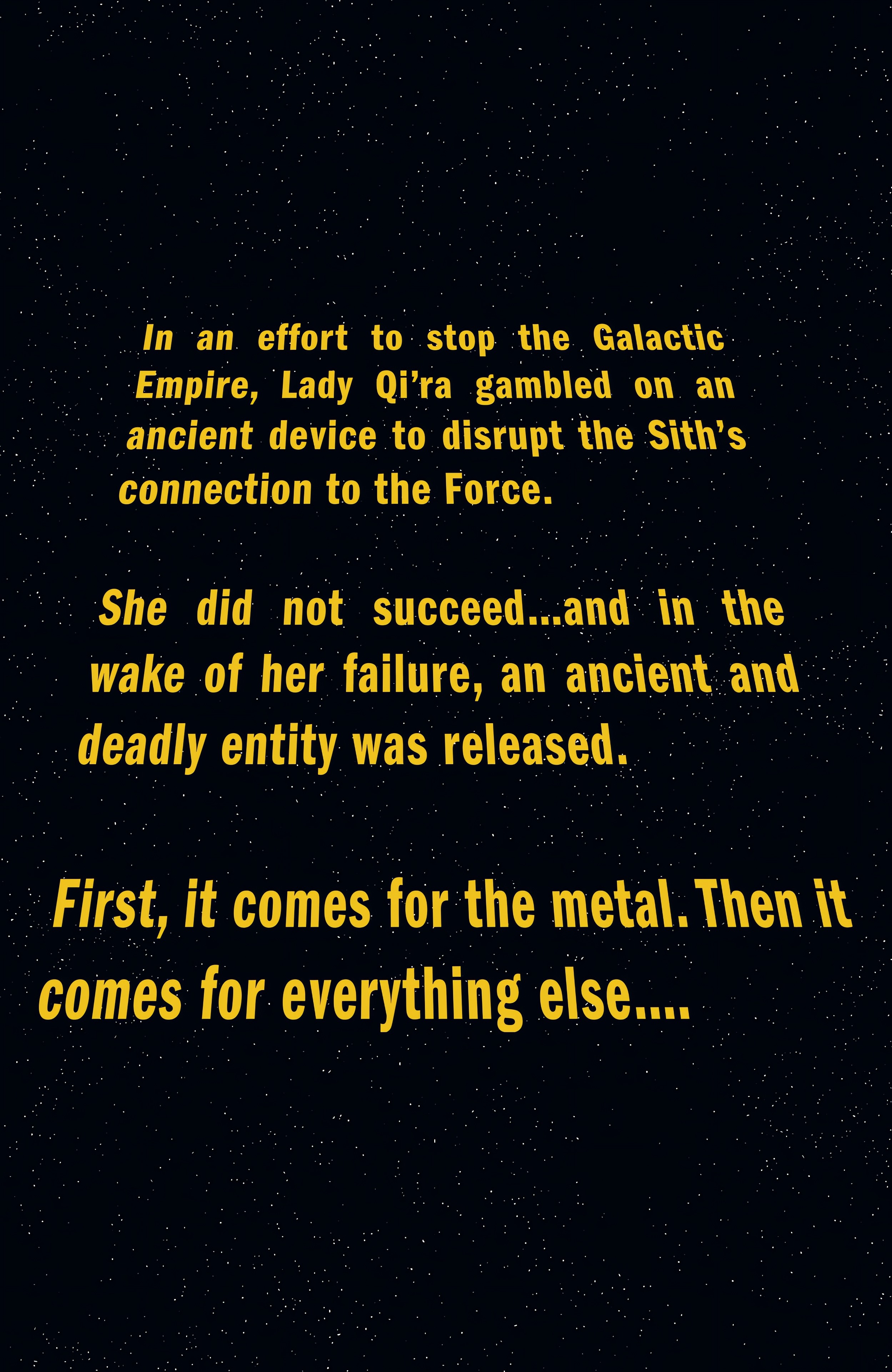 Read online Star Wars: Dark Droids comic -  Issue #1 - 2