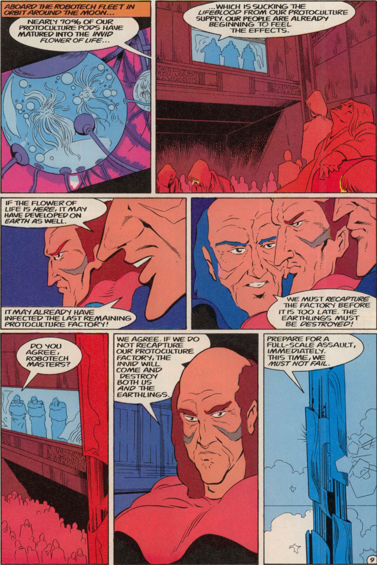 Read online Robotech Masters comic -  Issue #21 - 11