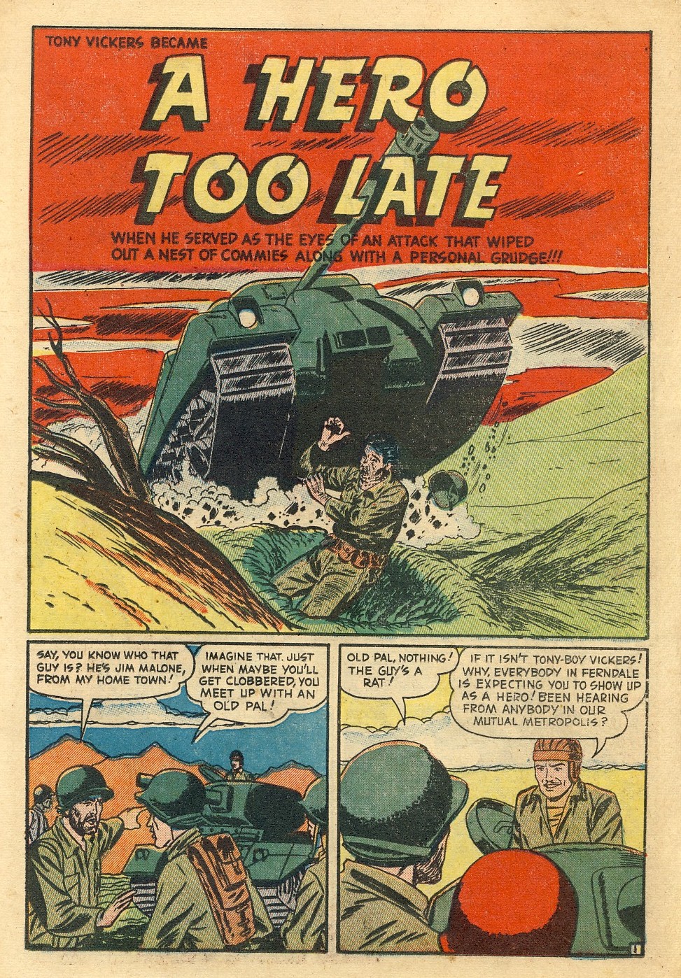 Read online War Stories (1952) comic -  Issue #1 - 11