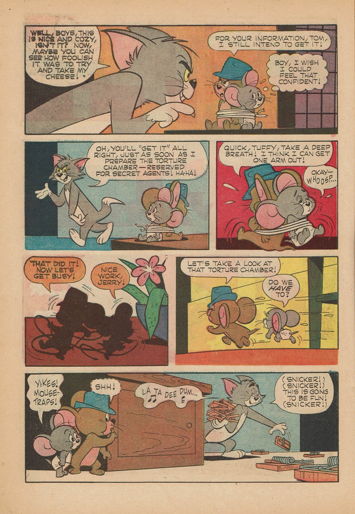 Read online Tom and Jerry The Mouse From T.R.A.P. comic -  Issue # Full - 10