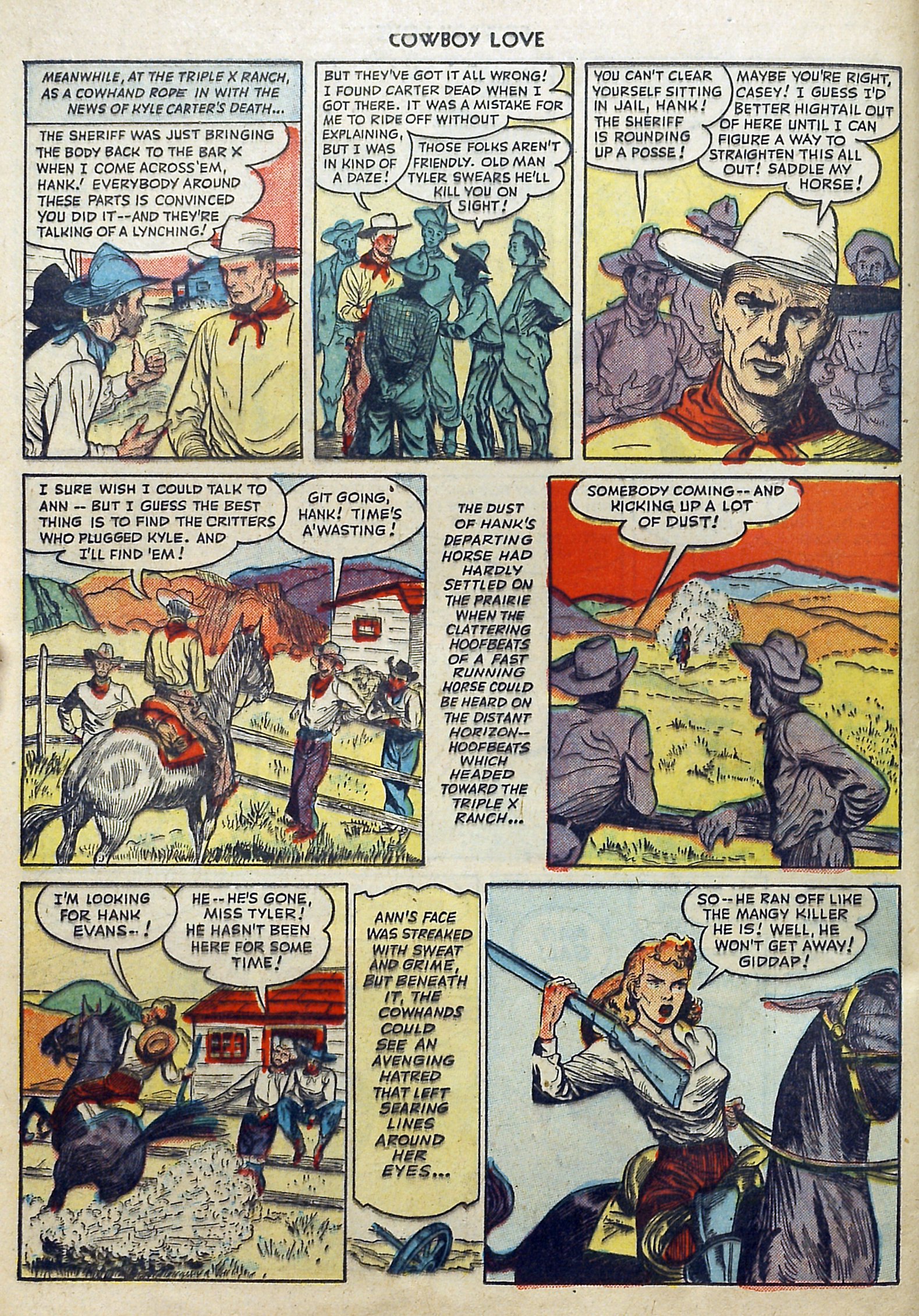 Read online Cowboy Love comic -  Issue #4 - 10