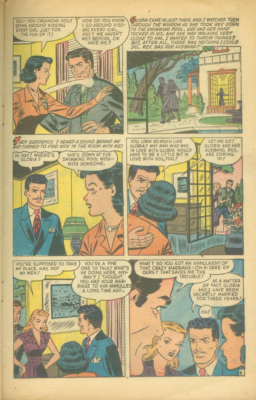 Read online Glamorous Romances comic -  Issue #72 - 23