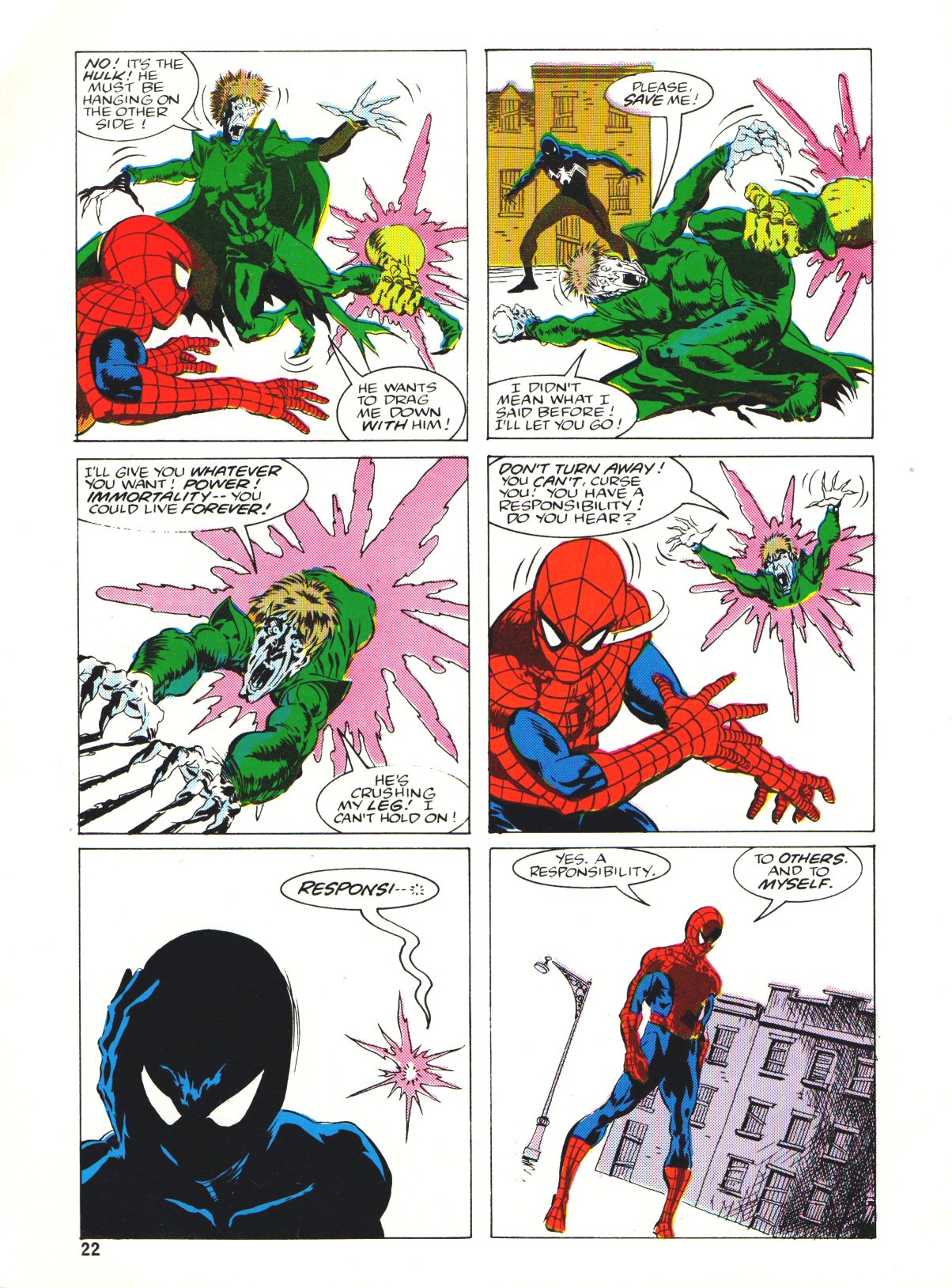 Read online Spider-Man Special comic -  Issue #1986S - 22