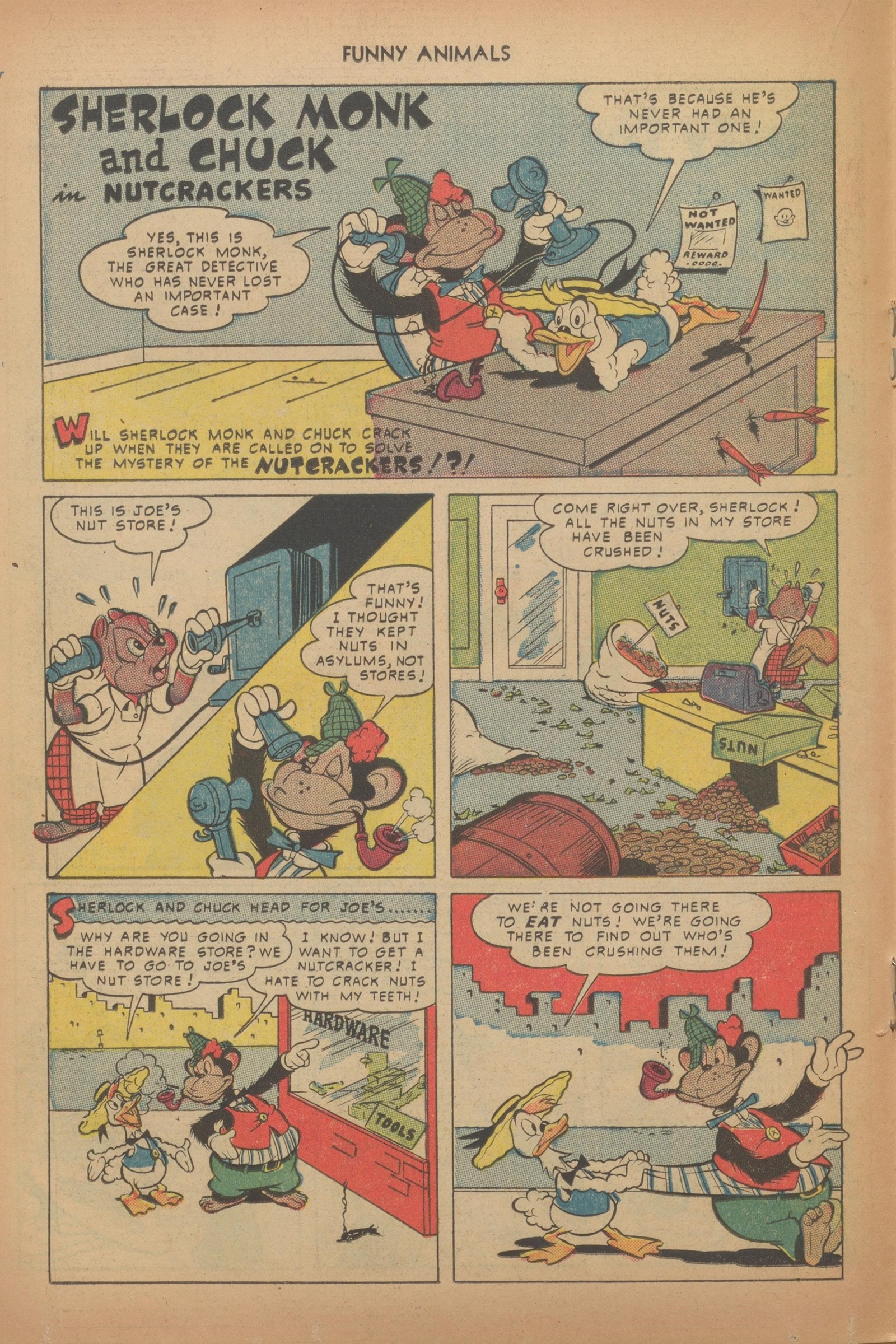 Read online Fawcett's Funny Animals comic -  Issue #66 - 18