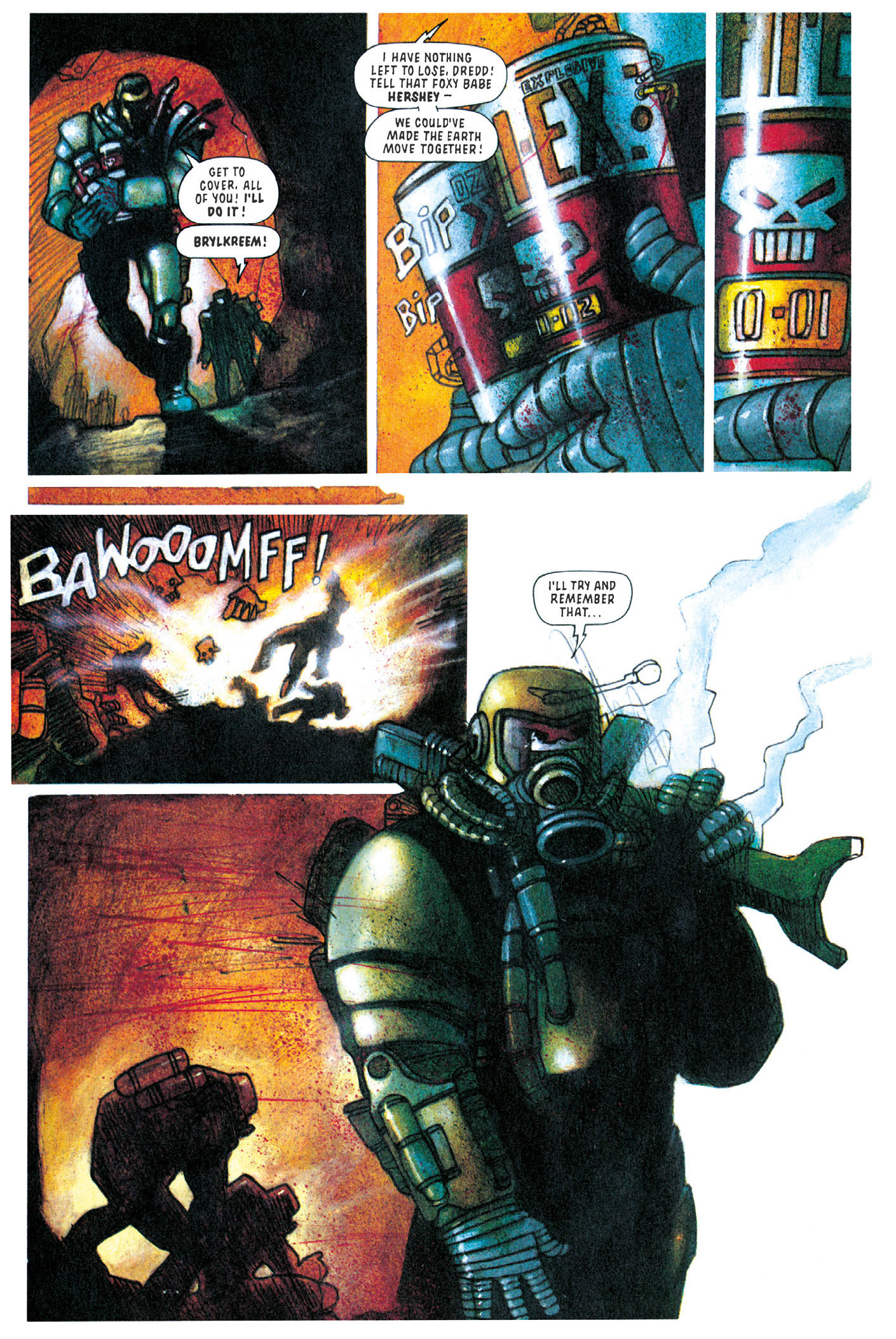 Read online Essential Judge Dredd: Judgement Day comic -  Issue # TPB - 115