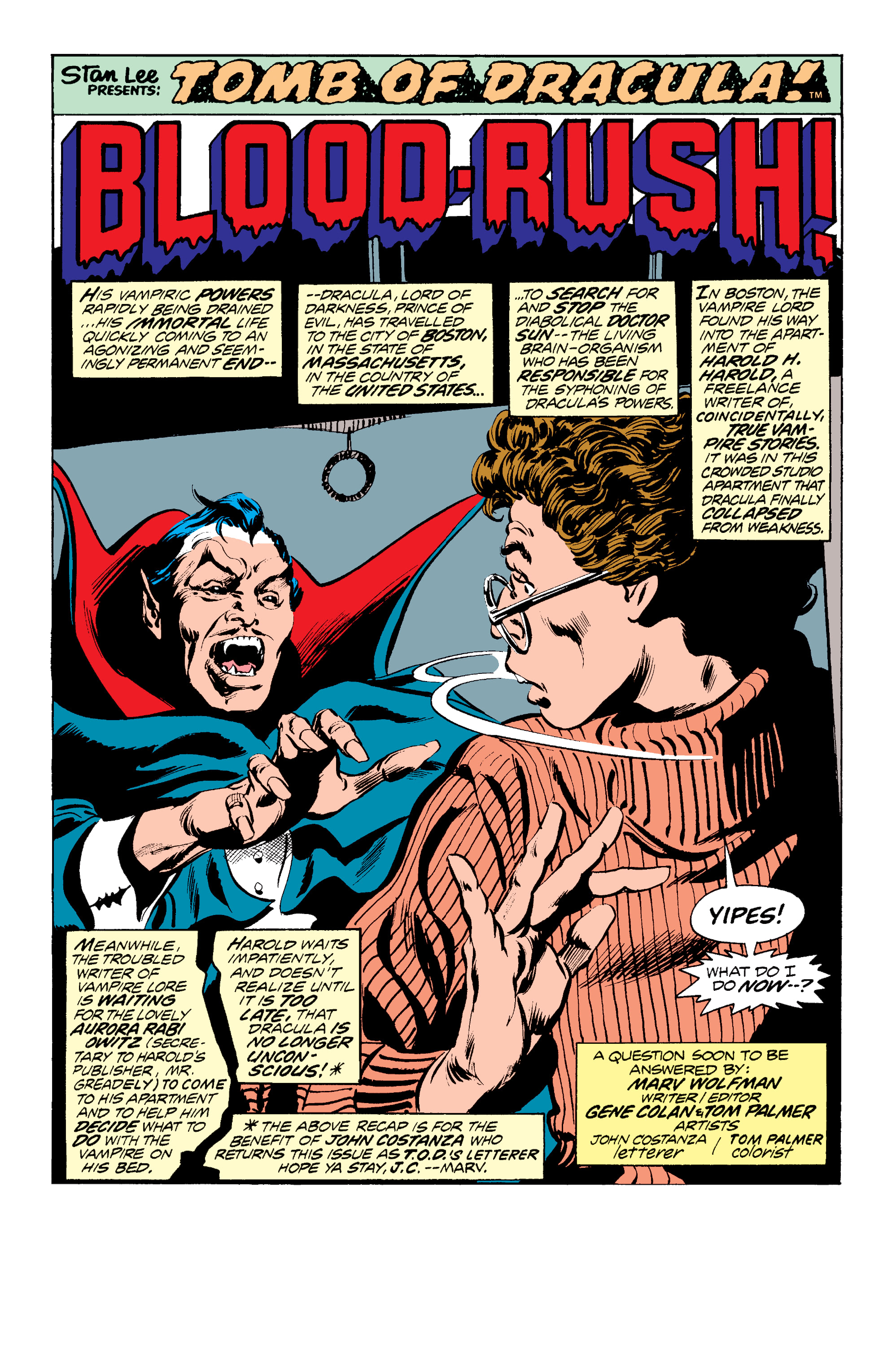 Read online Tomb of Dracula (1972) comic -  Issue # _The Complete Collection 4 (Part 2) - 49