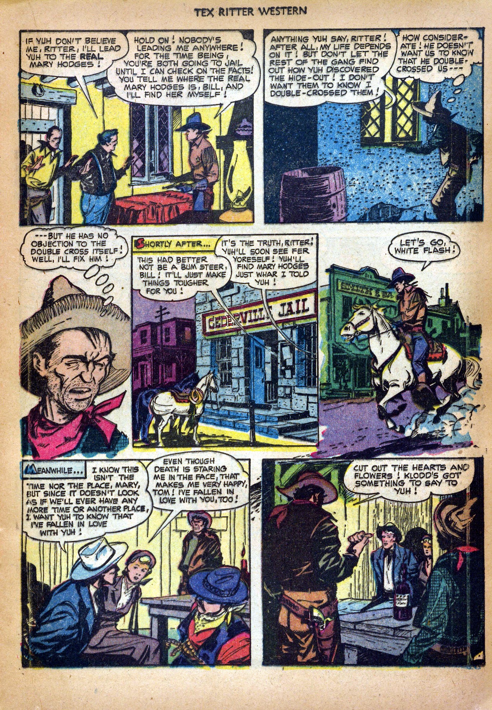 Read online Tex Ritter Western comic -  Issue #18 - 17