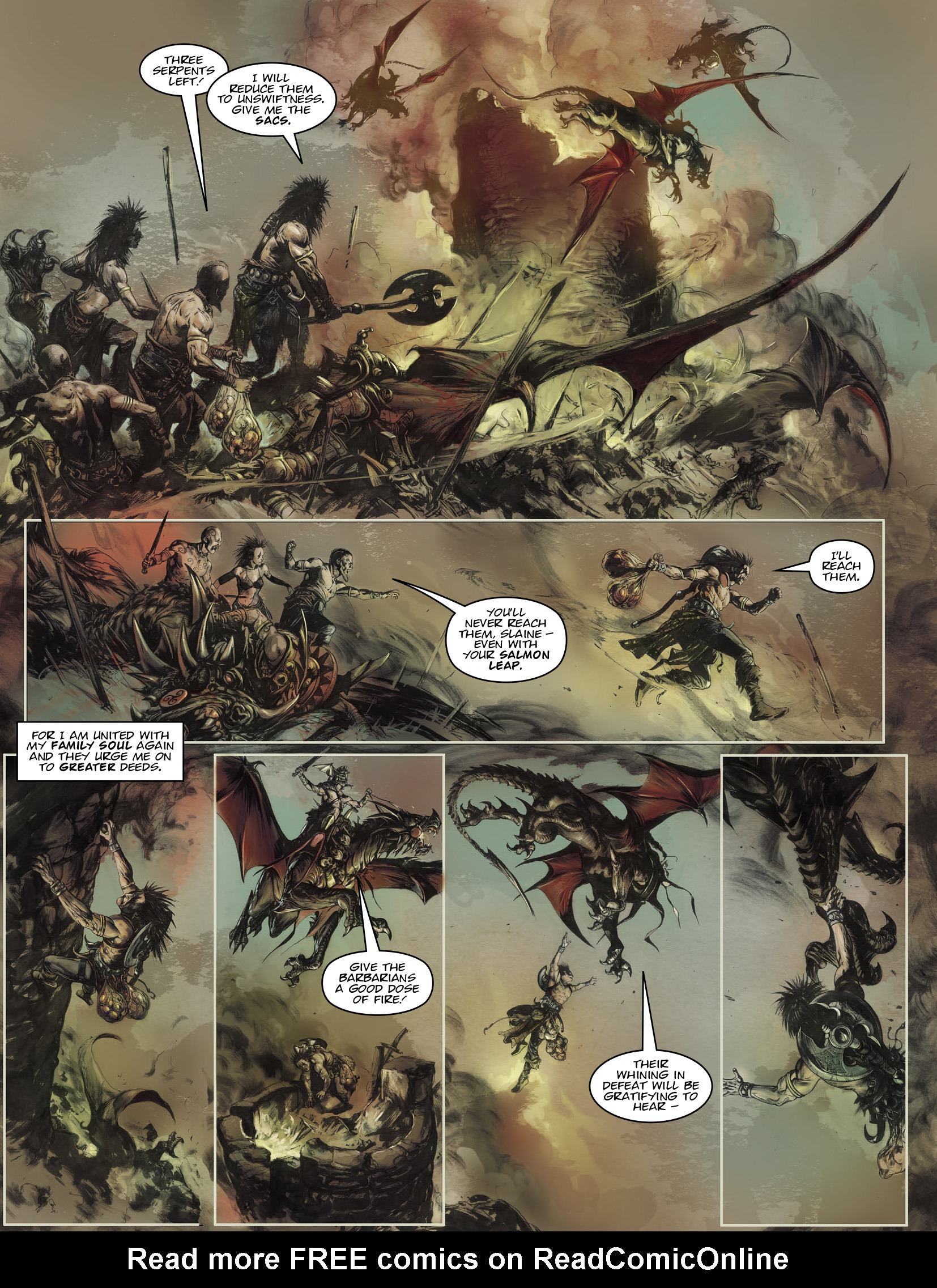 Read online Sláine comic -  Issue # TPB 19 - 34