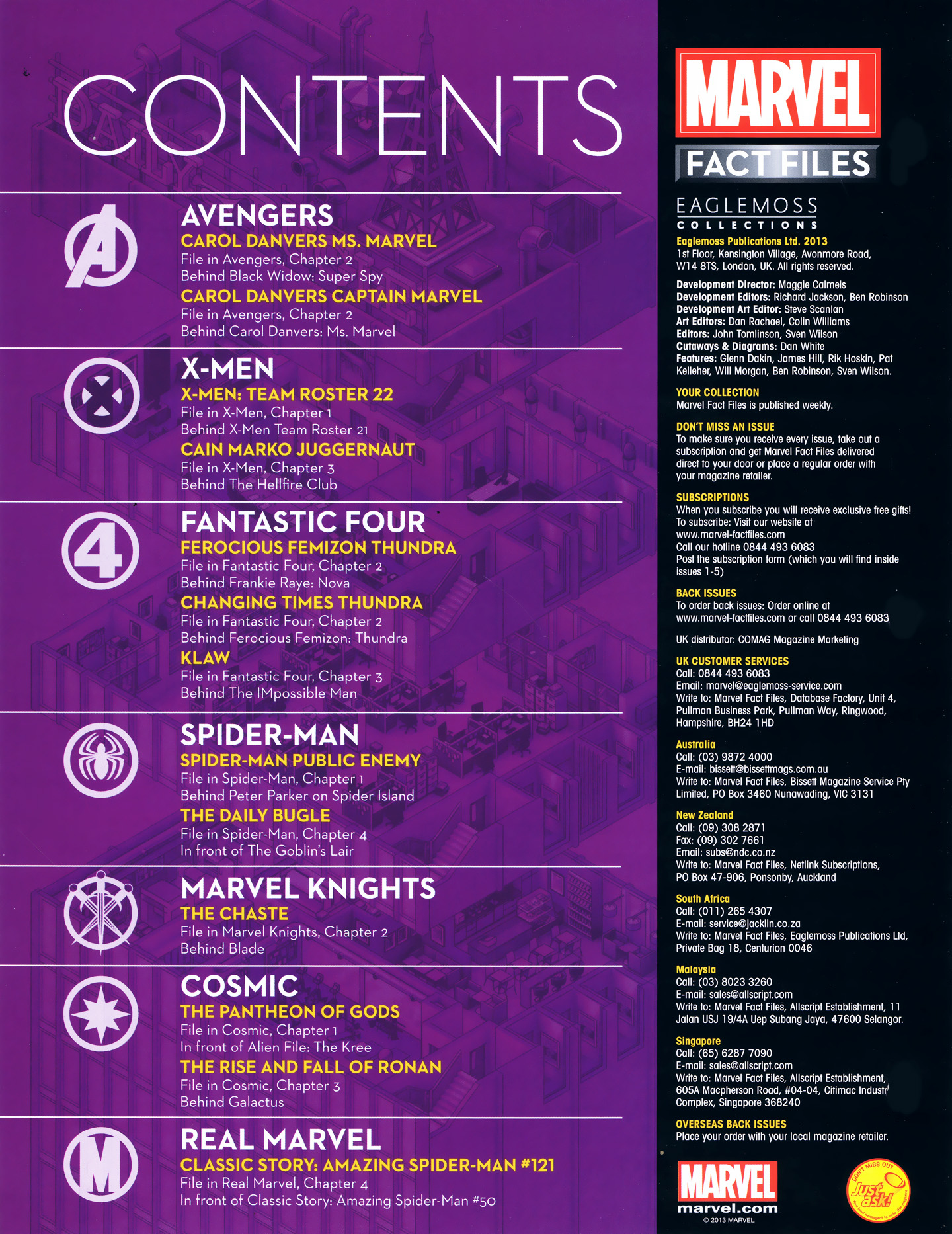 Read online Marvel Fact Files comic -  Issue #22 - 3