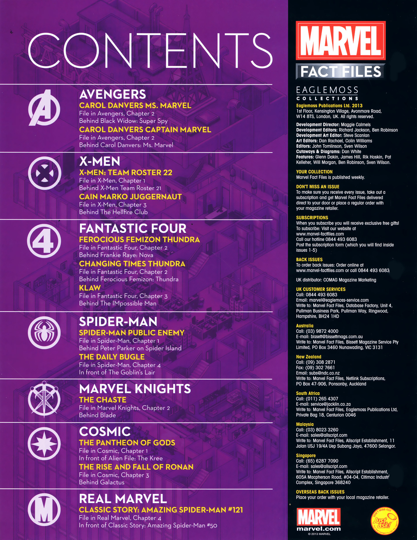 Read online Marvel Fact Files comic -  Issue #22 - 3