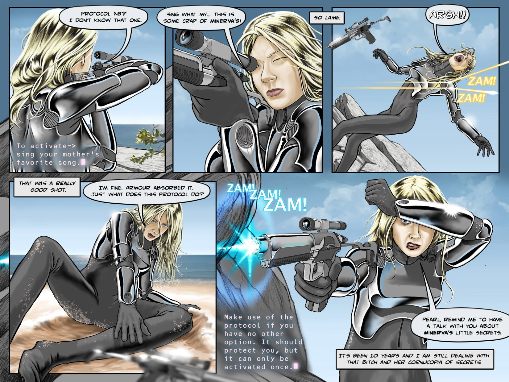 Read online Azure comic -  Issue #2 - 9