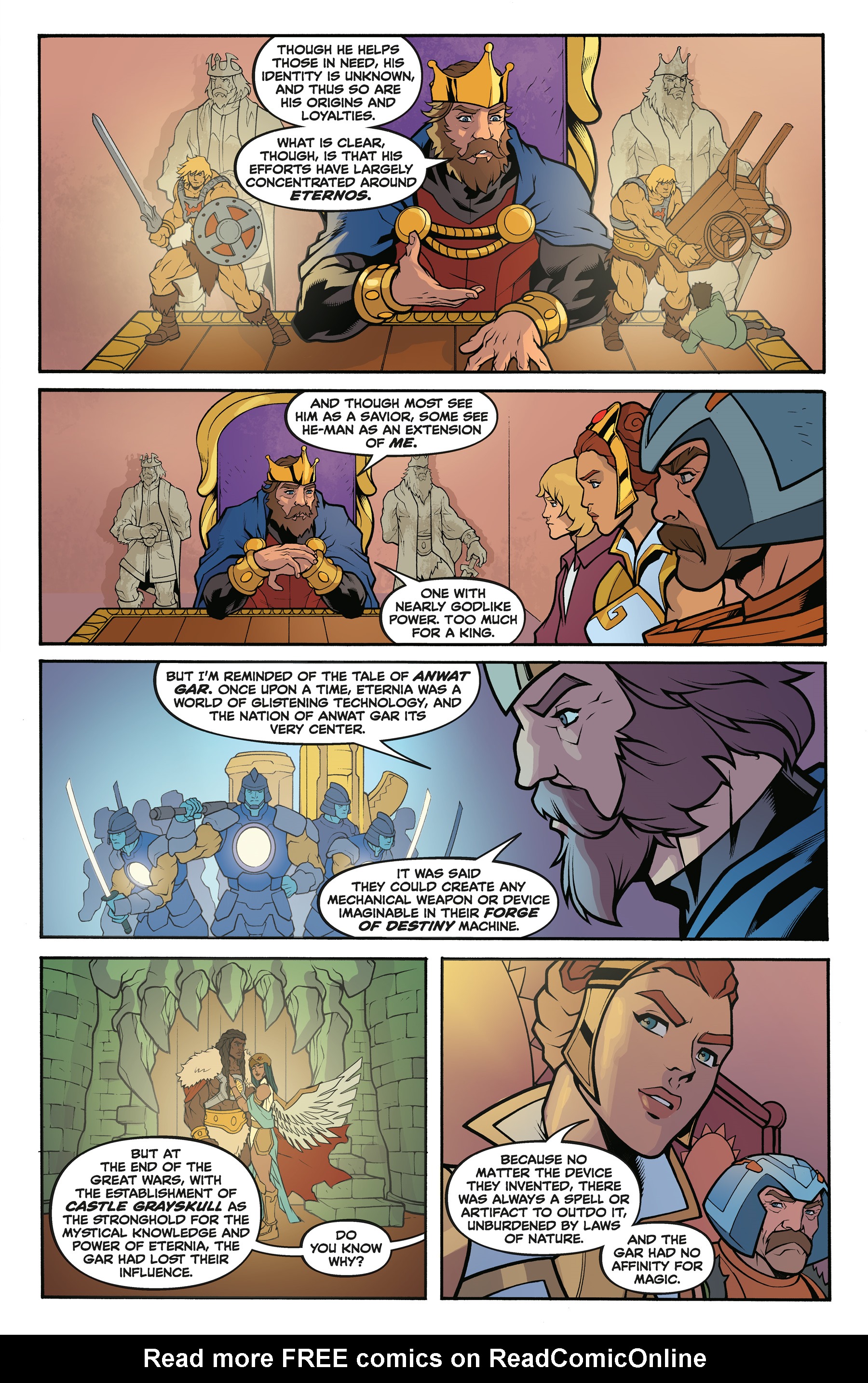 Read online Masters of the Universe: Forge of Destiny comic -  Issue #1 - 9