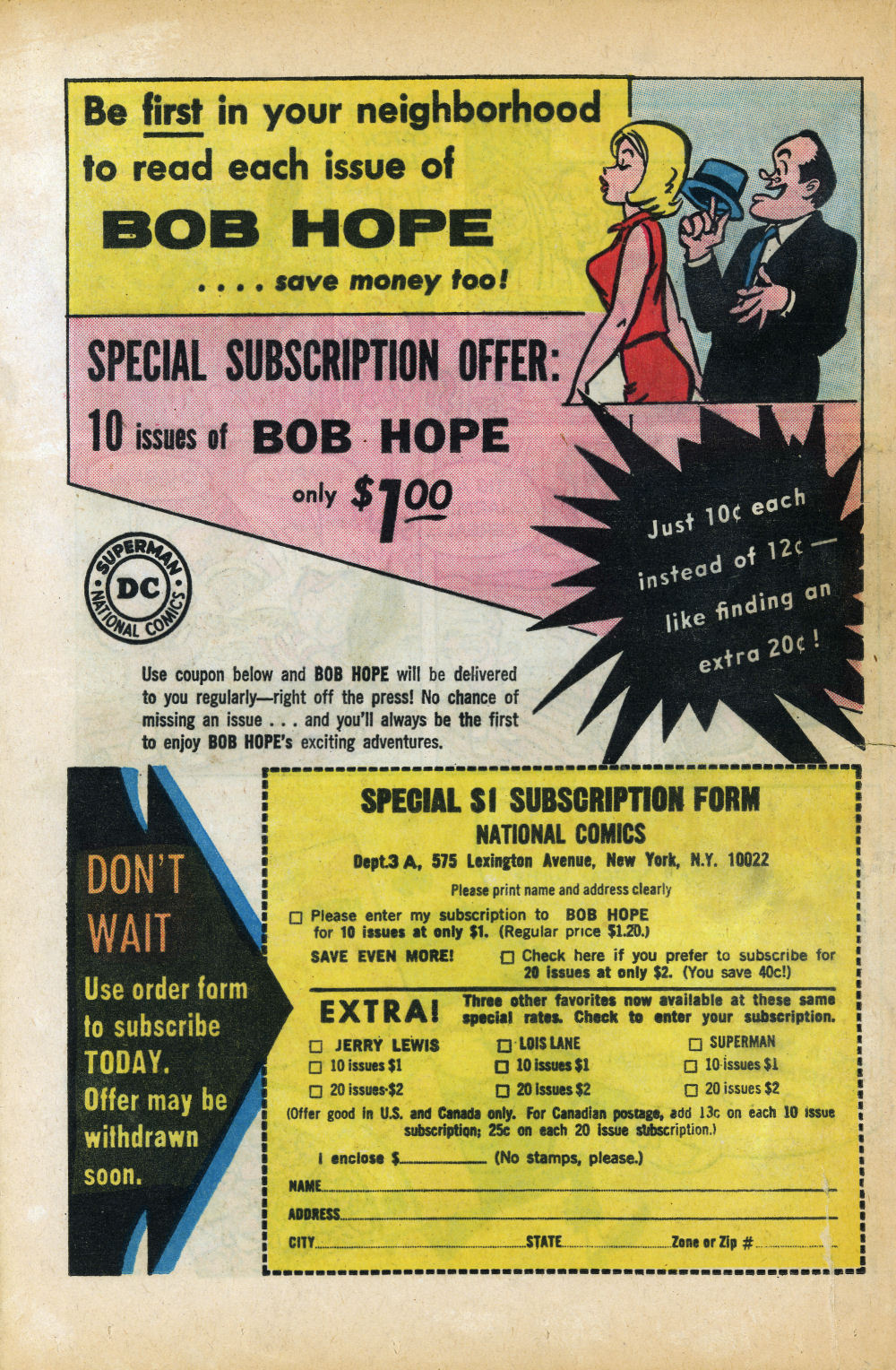 Read online The Adventures of Bob Hope comic -  Issue #88 - 24