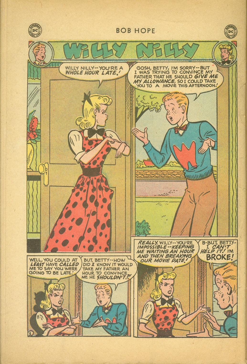 Read online The Adventures of Bob Hope comic -  Issue #48 - 30