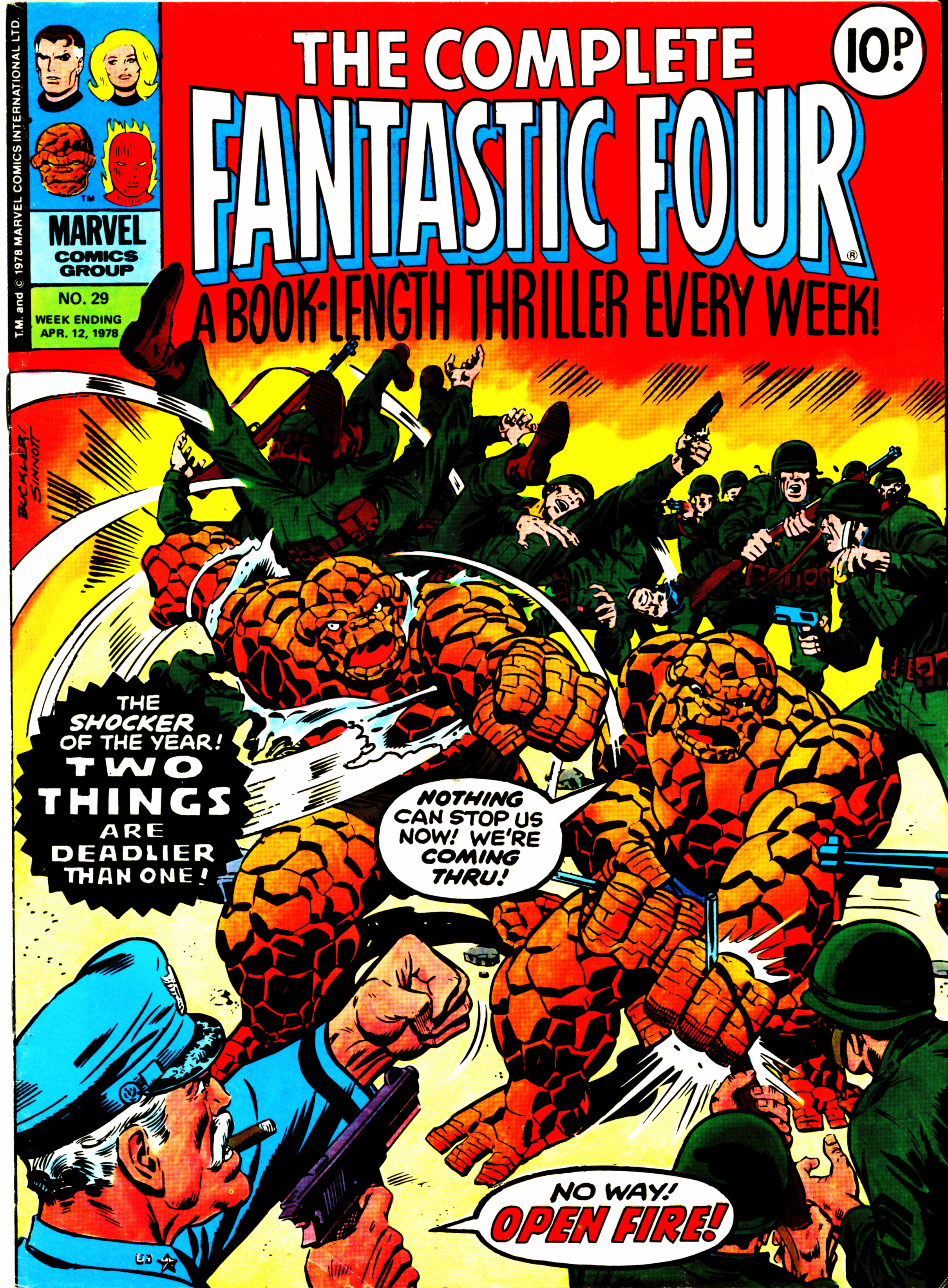 Read online Fantastic Four (1982) comic -  Issue #29 - 1