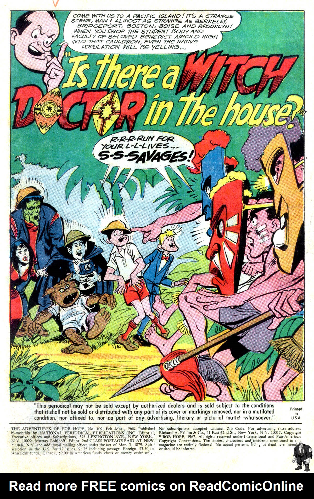 Read online The Adventures of Bob Hope comic -  Issue #109 - 3