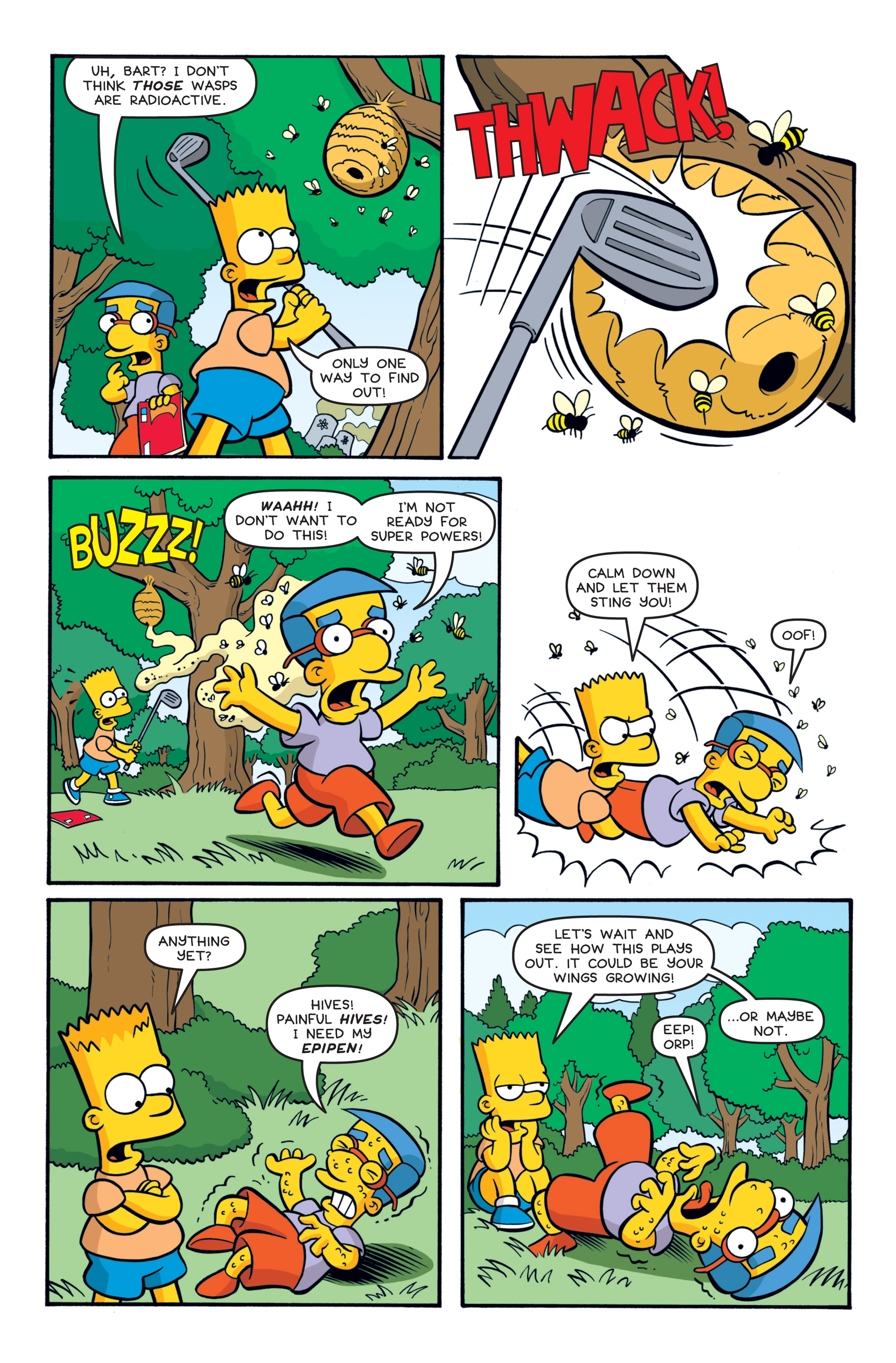 Read online Bongo Comics Free-For-All! comic -  Issue #2014 - 7
