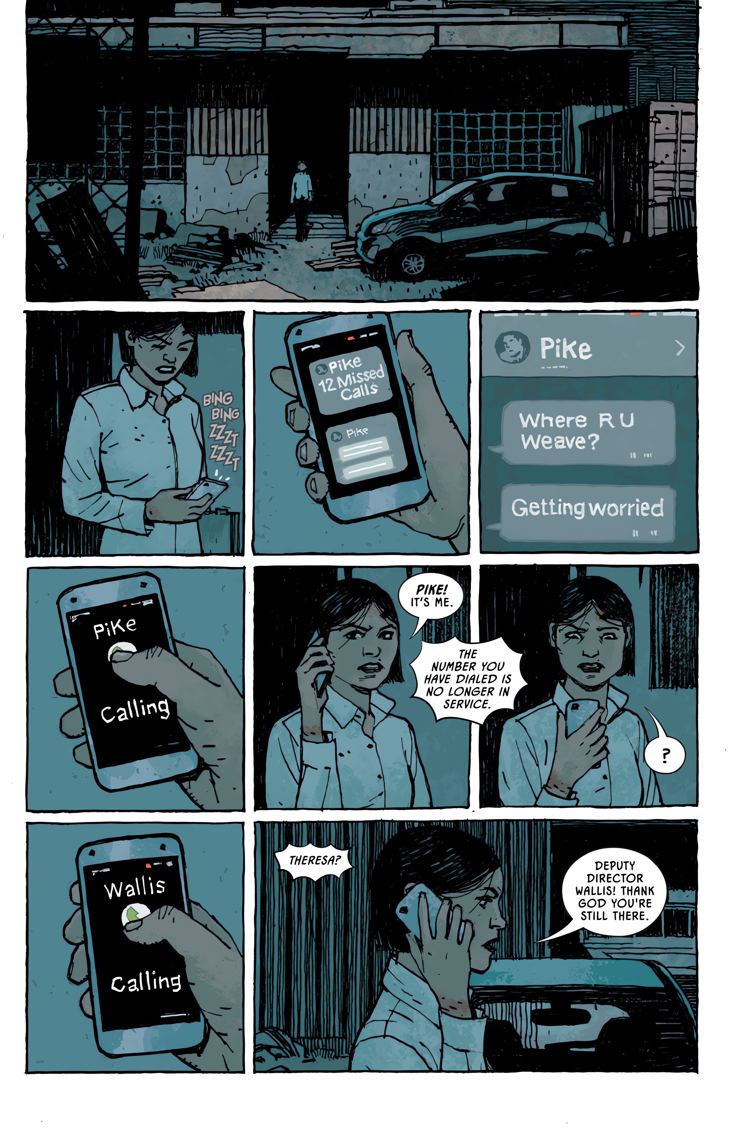 Read online Phantom Road comic -  Issue #5 - 6