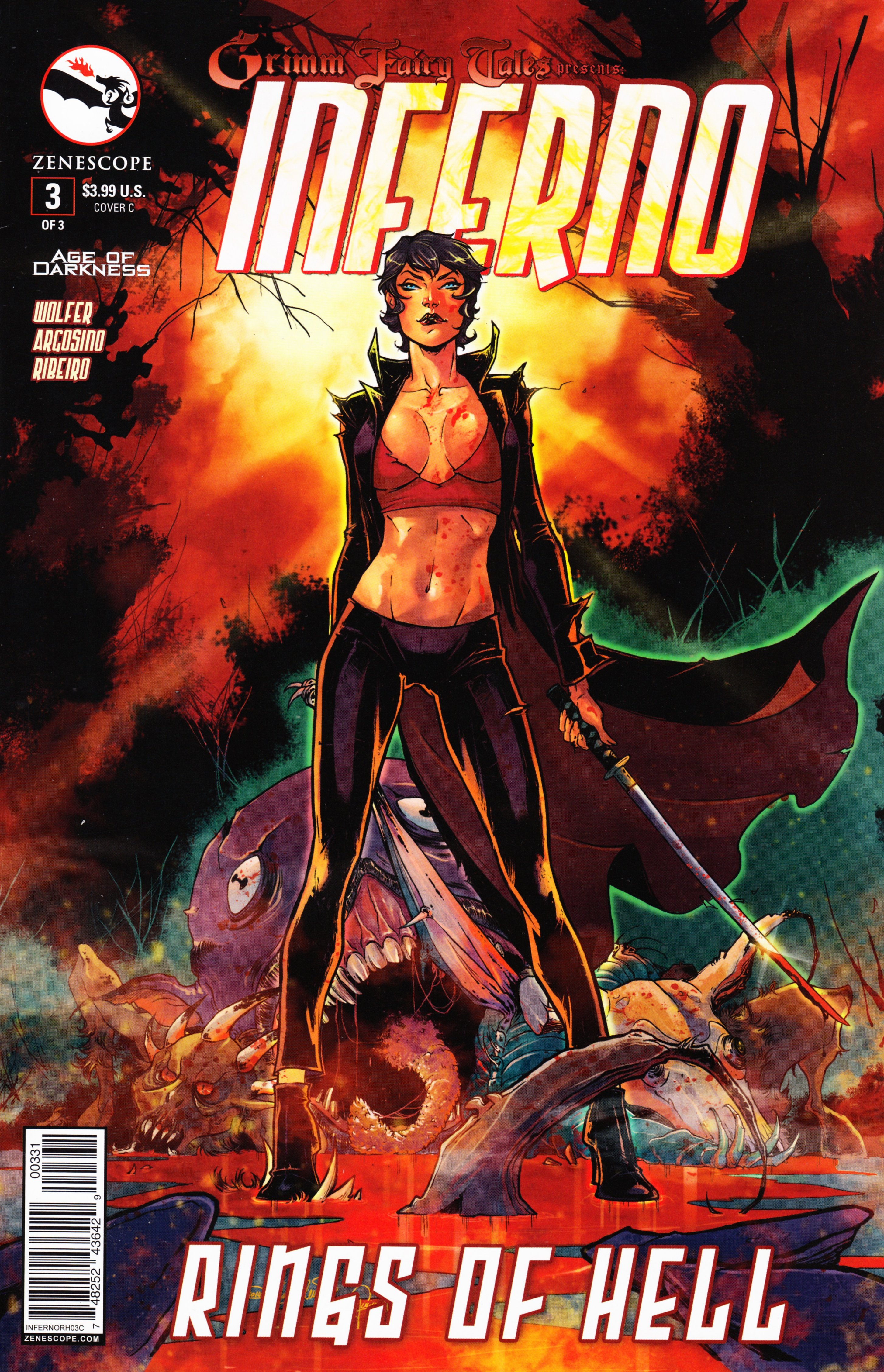 Read online Grimm Fairy Tales presents Inferno: Rings of Hell comic -  Issue #3 - 2