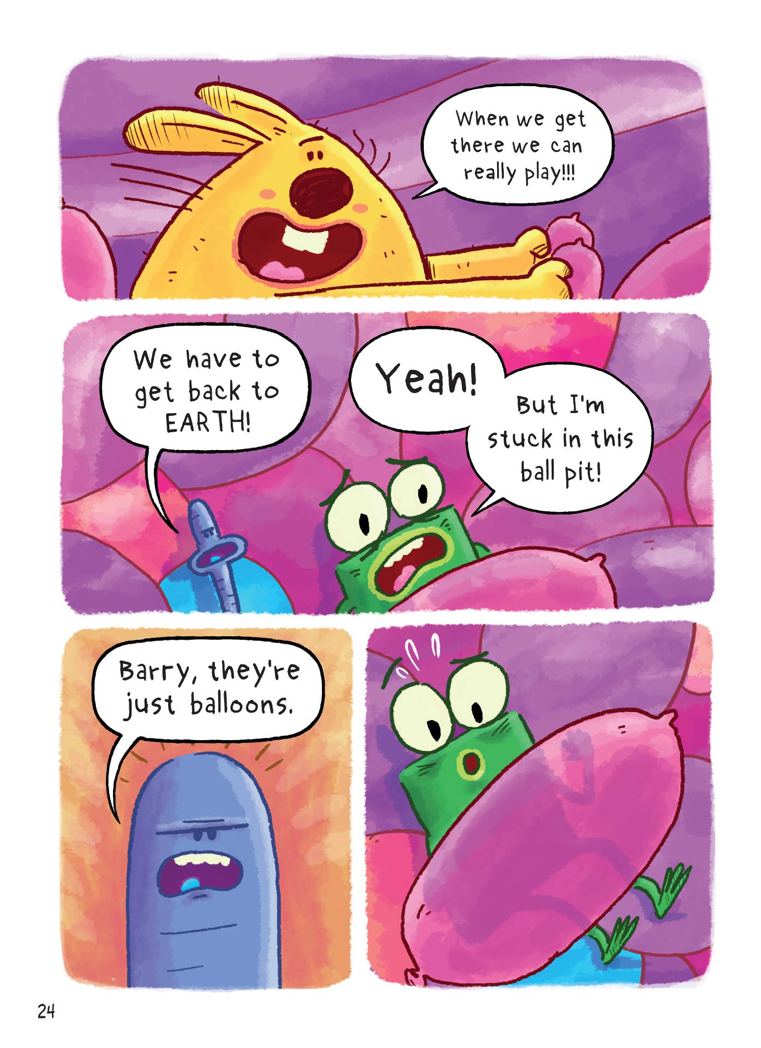 Read online Blue, Barry & Pancakes comic -  Issue # TPB 2 - 29
