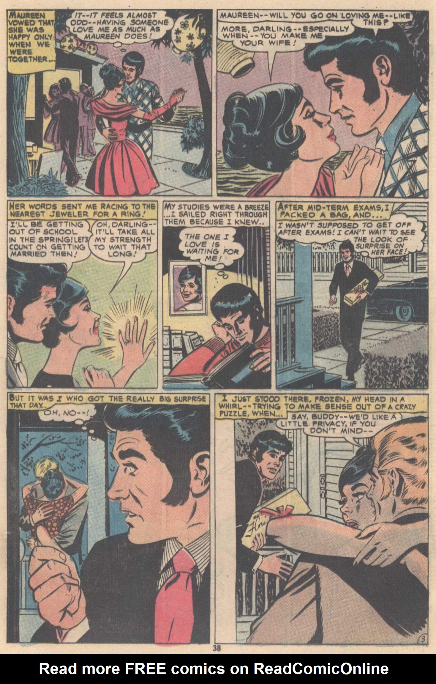 Read online Young Romance comic -  Issue #197 - 38