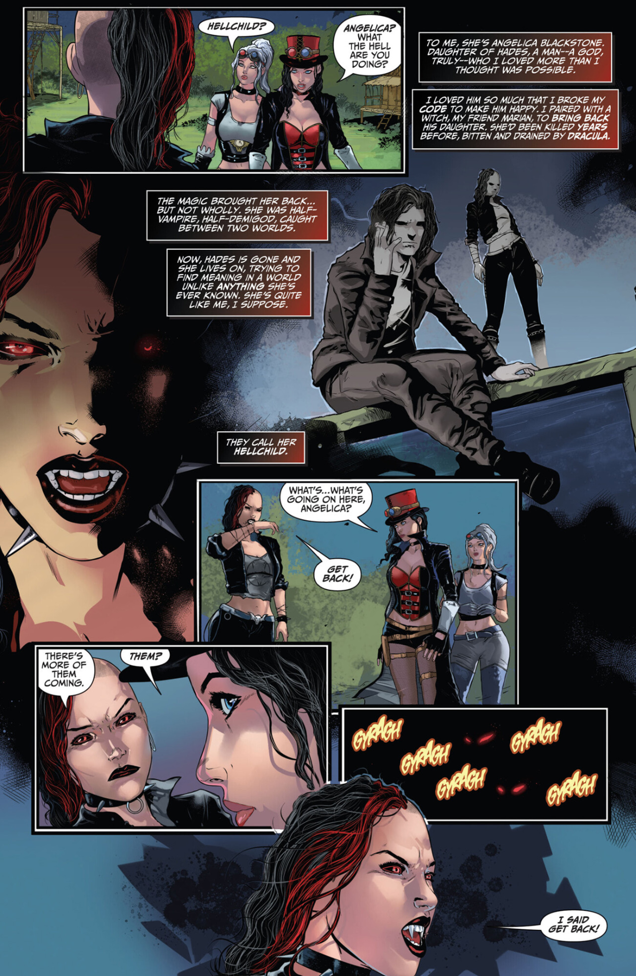 Read online Van Helsing: Hell to Pay comic -  Issue # Full - 9